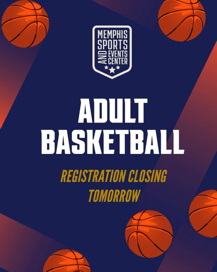 🏀 Last Chance to Register! 🏀

Adult Basketball League registration closes tomorrow! Click the link in our bio to register.