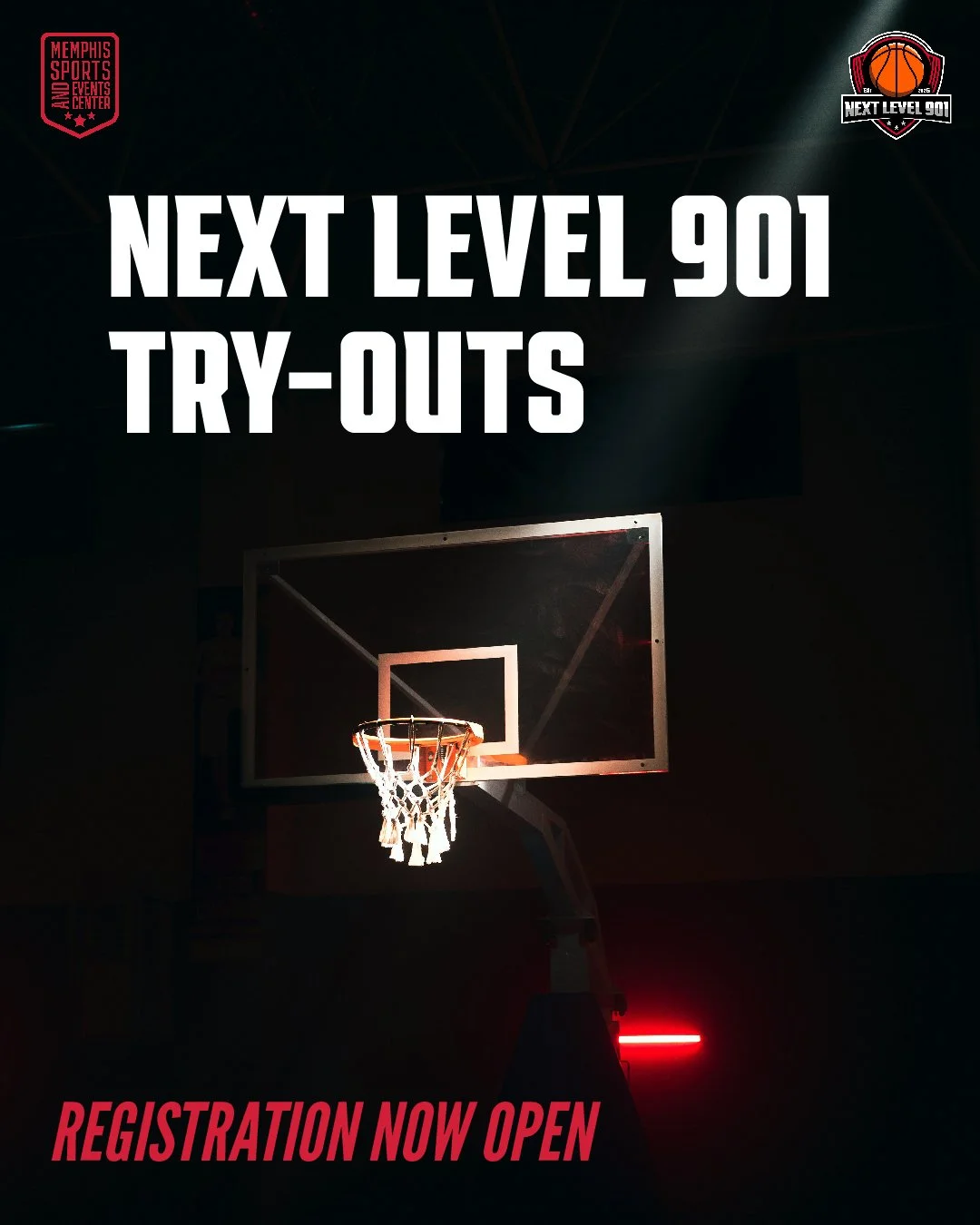 🏀 Parents, is your athlete ready for the next step? 🏀

NextLevel 901 Summer Tryouts are coming up on July 11 &amp; 15! If your child is looking for a competitive environment that focuses on skill development, teamwork, and growth, this is their cha