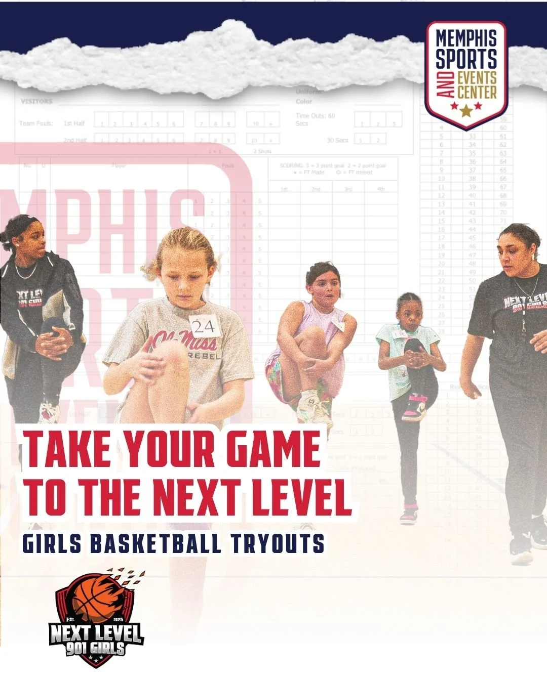 Think you&rsquo;ve got next? 👀

October 17 is your chance to prove it.

🏀 Next Level 901 Girls Fall Tryouts
📅 October 17

Come ready. Come confident. Come compete. Learn more @ the link in our bio!