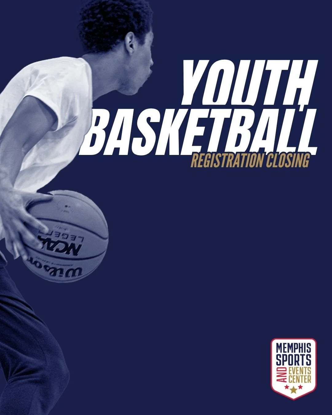Still need to get your player signed up for Holiday Youth Basketball?

Consider this your reminder. 👀🏀

Registration is open now, but October 21 is the deadline. Get them on the roster before registration closes, click the link in our bio to sign u