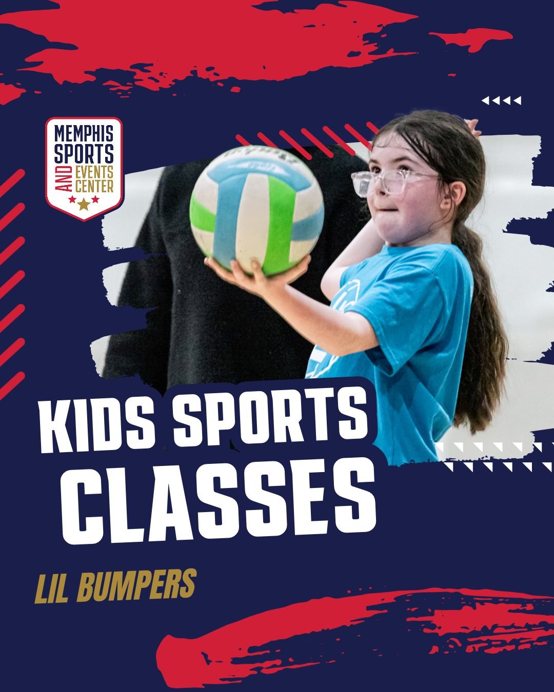 Got a little one who&rsquo;s always asking to play volleyball? 🏐

Lil Bumpers is a fun introduction to the sport, helping young players get comfortable with the ball, the court and the basics of volleyball.

Fall classes start October 19! Click the 