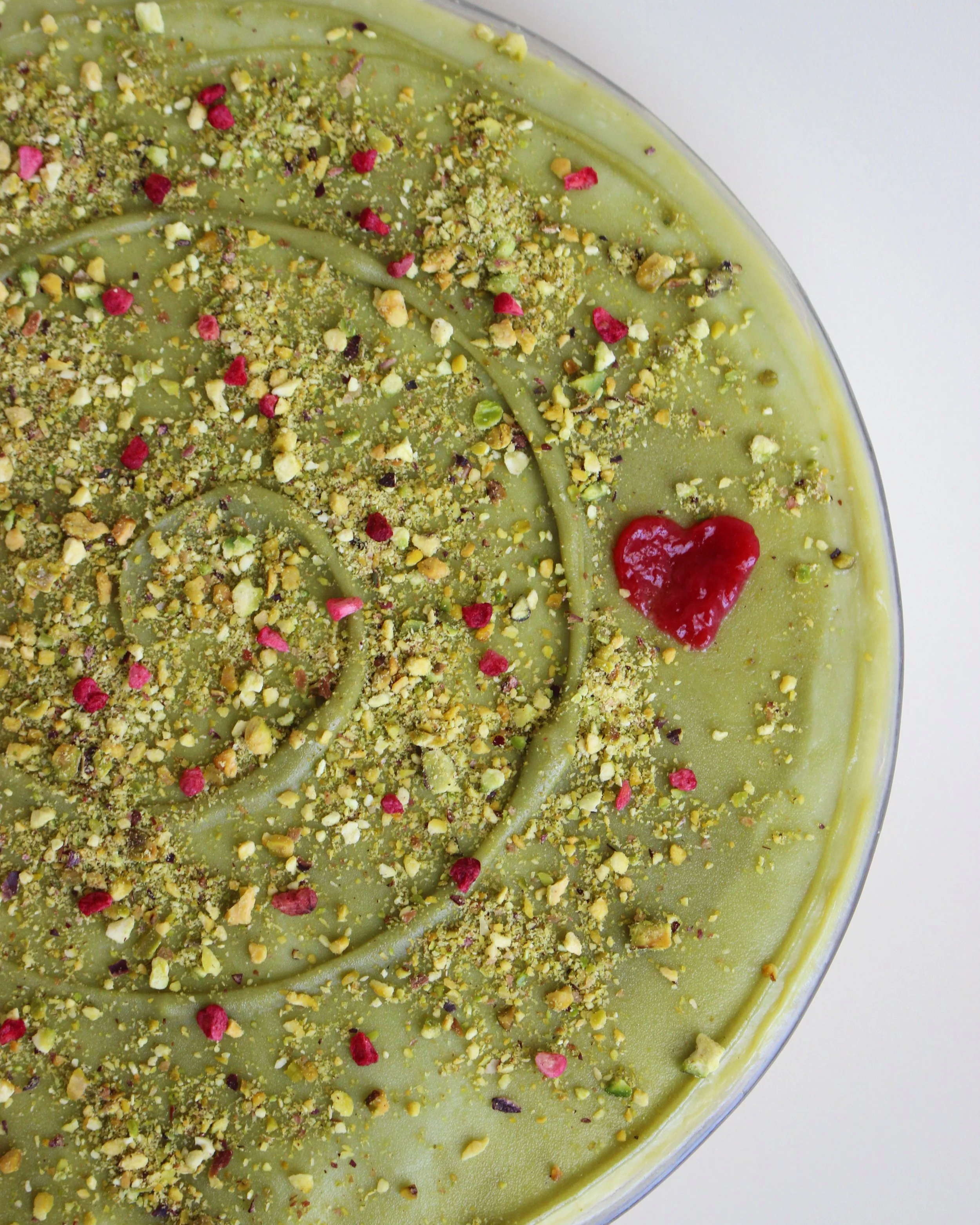 Raspberry Pistachio Tiramisu (Valentine's Day)