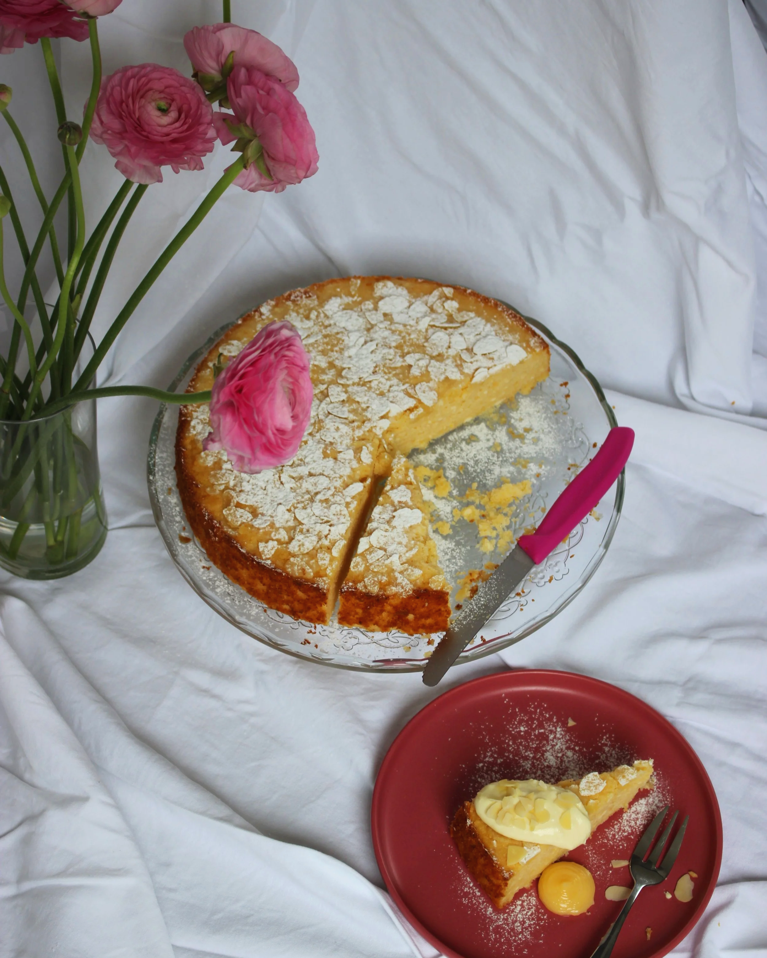Ricotta Almond Cake