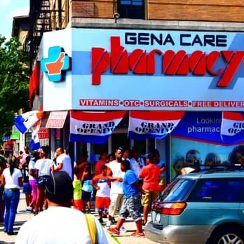 GENA CARE PHARMACY 173 CHAUNCEY STREET