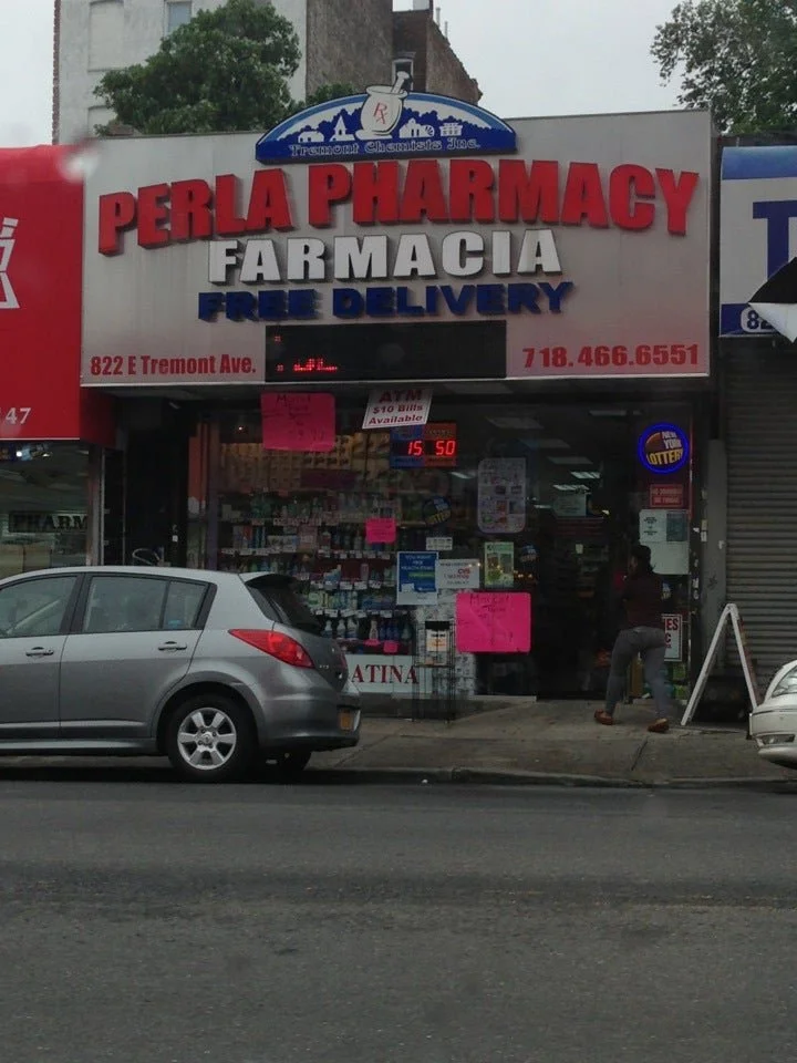 PERLA PHARMACY 822 EAST TREMONT AVENUE