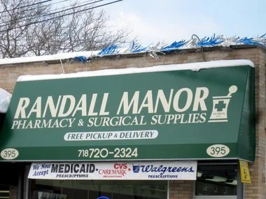 RANDALL MANOR PHARMACY 395 FOREST AVENUE
