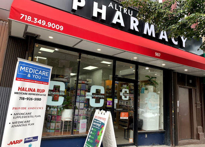ALTRU CHEMISTS 987 MANHATTAN AVENUE