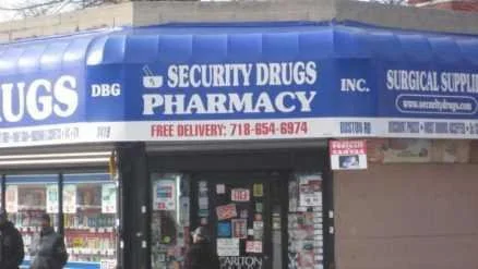 SECURITY DRUGS 3419 BOSTON ROAD