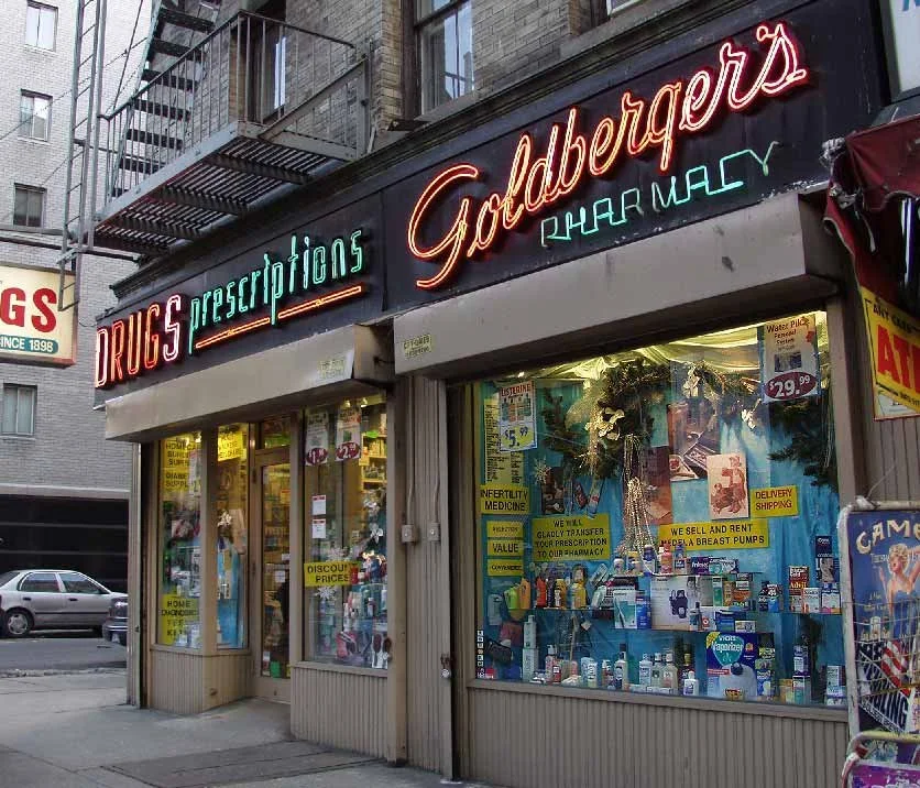 GOLDBERGER'S PHARMACY 1188 1st AVENUE