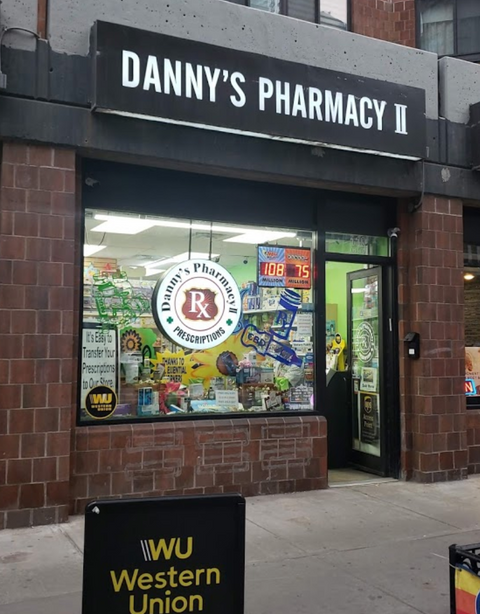 DANNY'S PHARMACY II 110 WEST END AVENUE