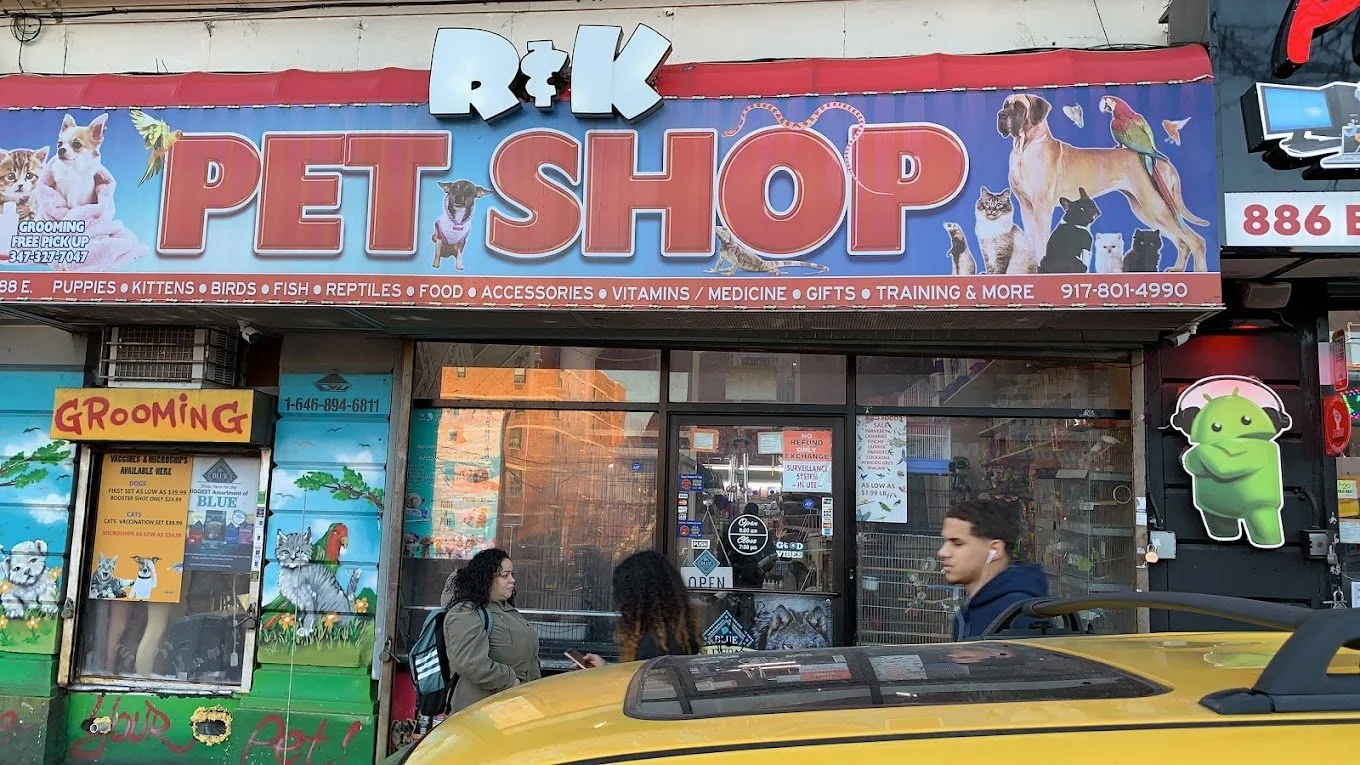 R & K PET SHOP 888 EAST TREMONT AVENUE