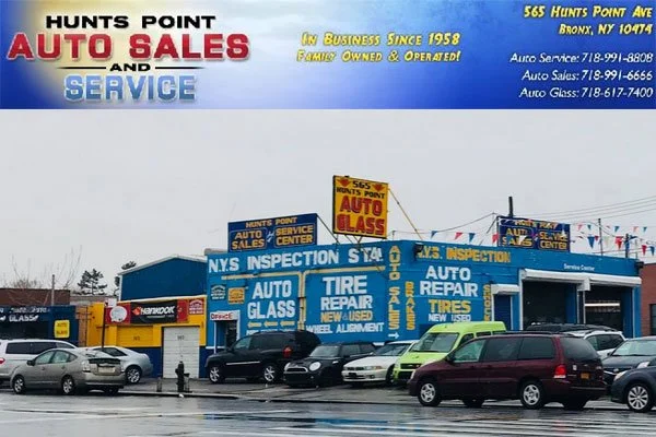 HUNTS POINT AUTO SALES AND SERVICE 565 HUNTS POINT AVENUE. ***