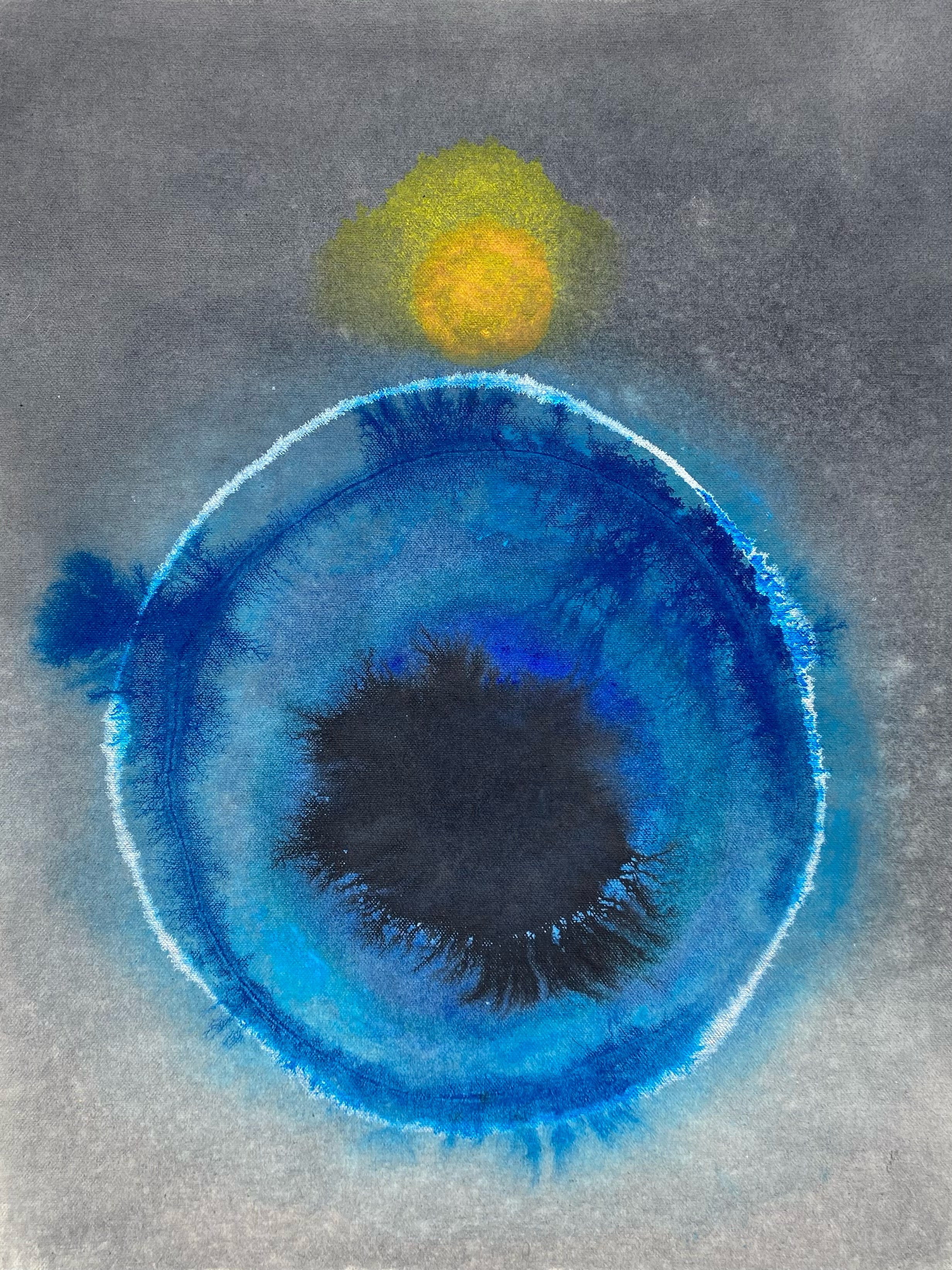 Debra Stapleton, untitled, 2025, Acrylic ink on canvas, 14 x 18 inches