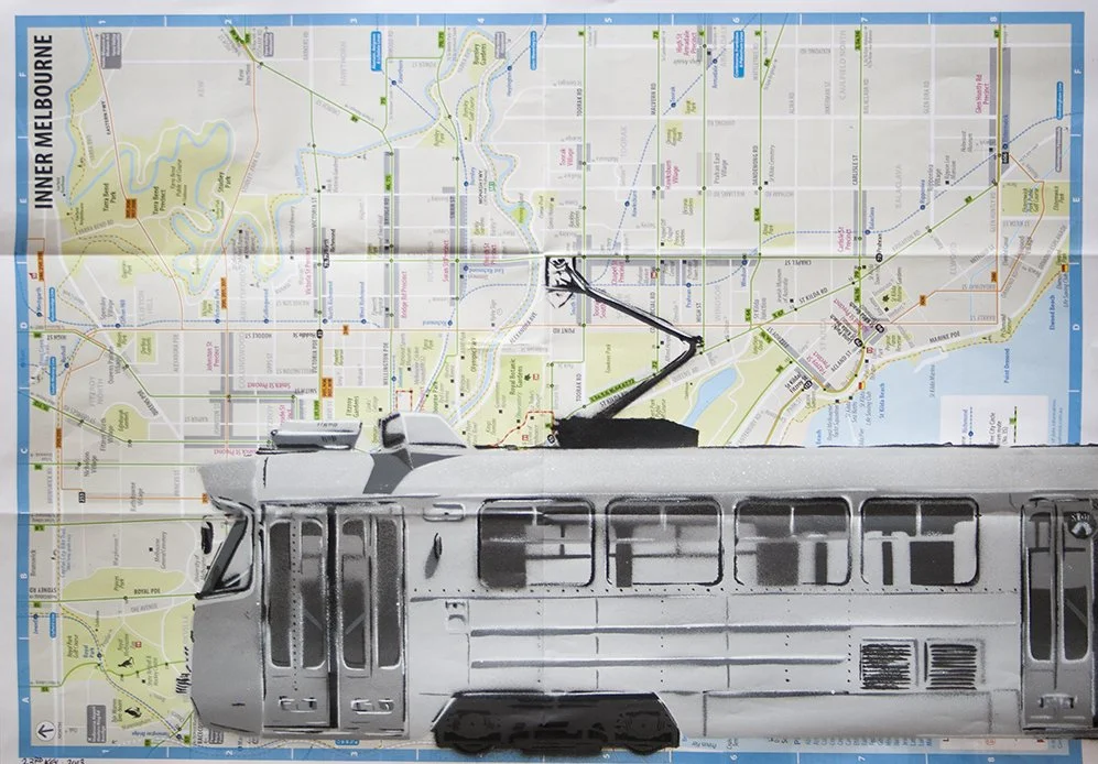 Melbourne Tram (unframed)