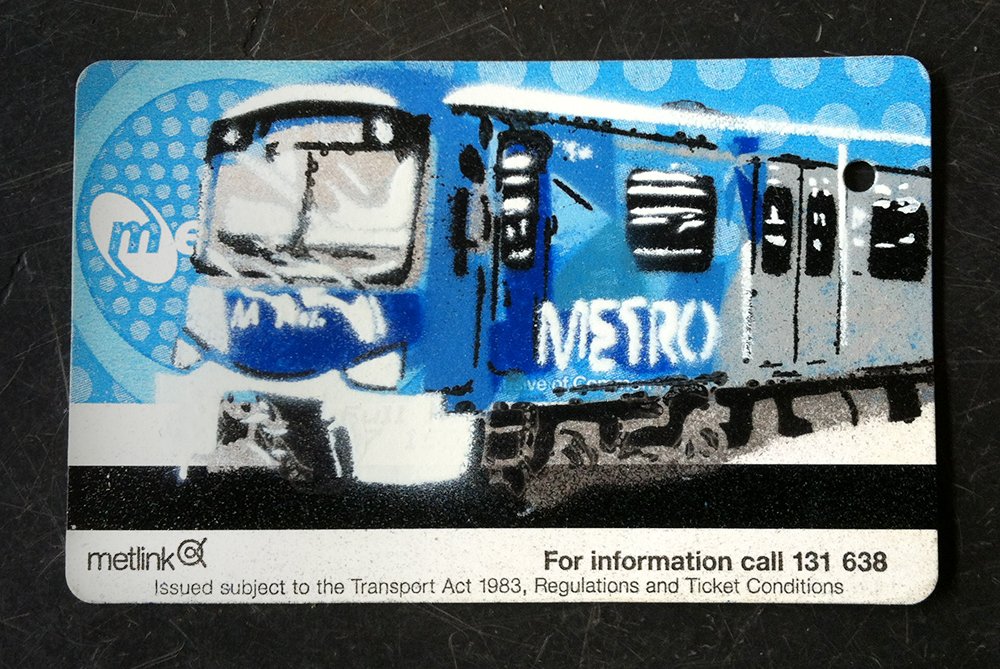 Melbourne Train Met Card