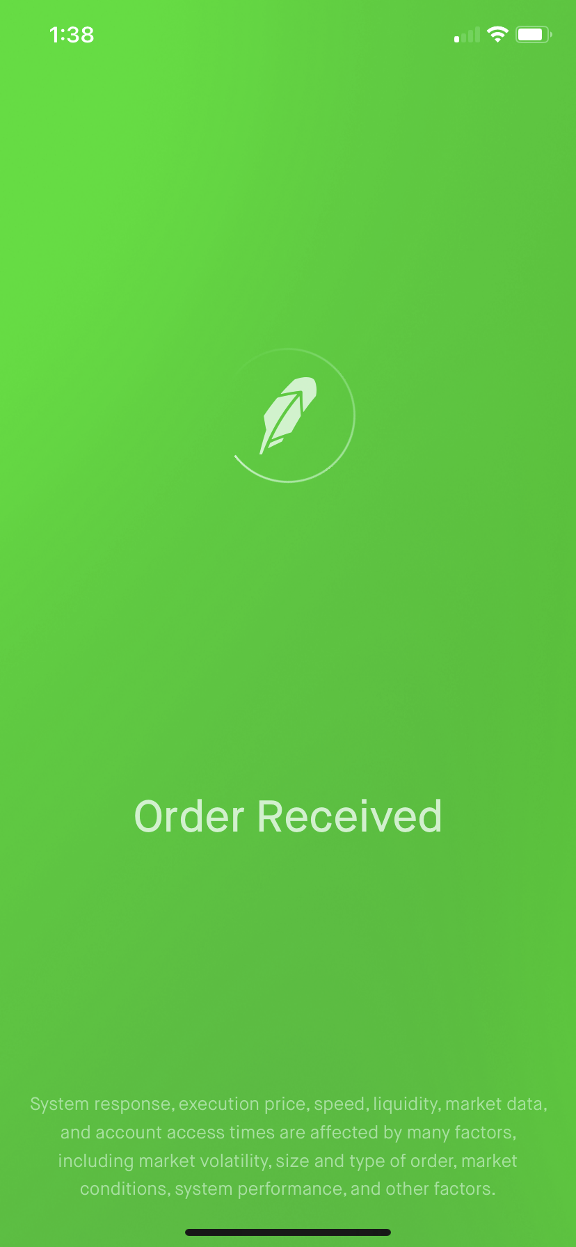 Existing loading screen