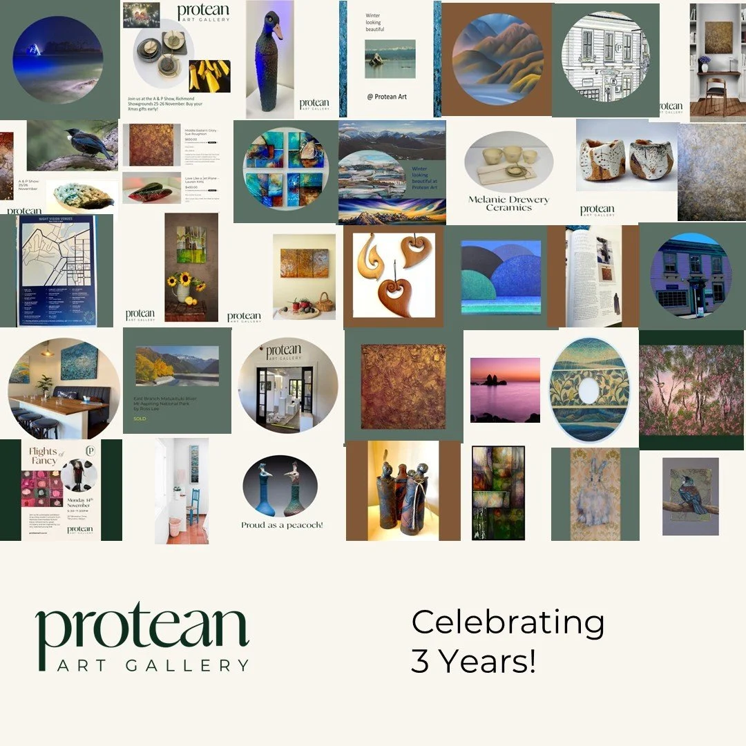 Three years has flown by! Many thanks to our artists, clients, supporters and visitors. Looking forward to continuing to promote and sell world-class NZ art #nzcontemporaryart #artnz #buyartnow #nzoriginalart #artcollector #nzmade #worldclassart #aot