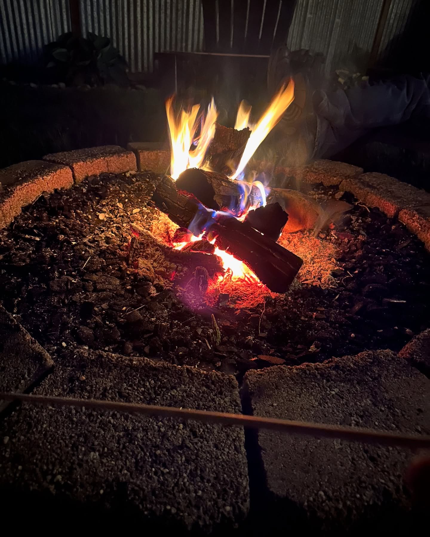 It&rsquo;s been a minute #fire #smores #family