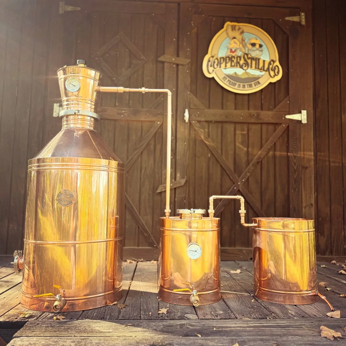 Our &lsquo;secret menu&rsquo; 20g &mdash; hint, #Traditional 😉 Best deal on a 20g on our site. 

#CopperStillCo  #copperstill #moonshinestill #handbuilt #distilling #copperart #metalwork #copperartist #highquality #craftsmanship #homemade #distillat