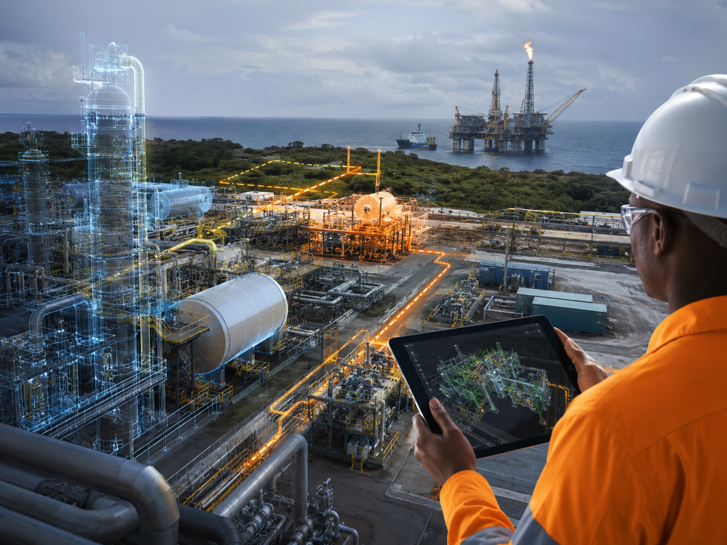 How a Digital Twin Enhances Plant Safety 