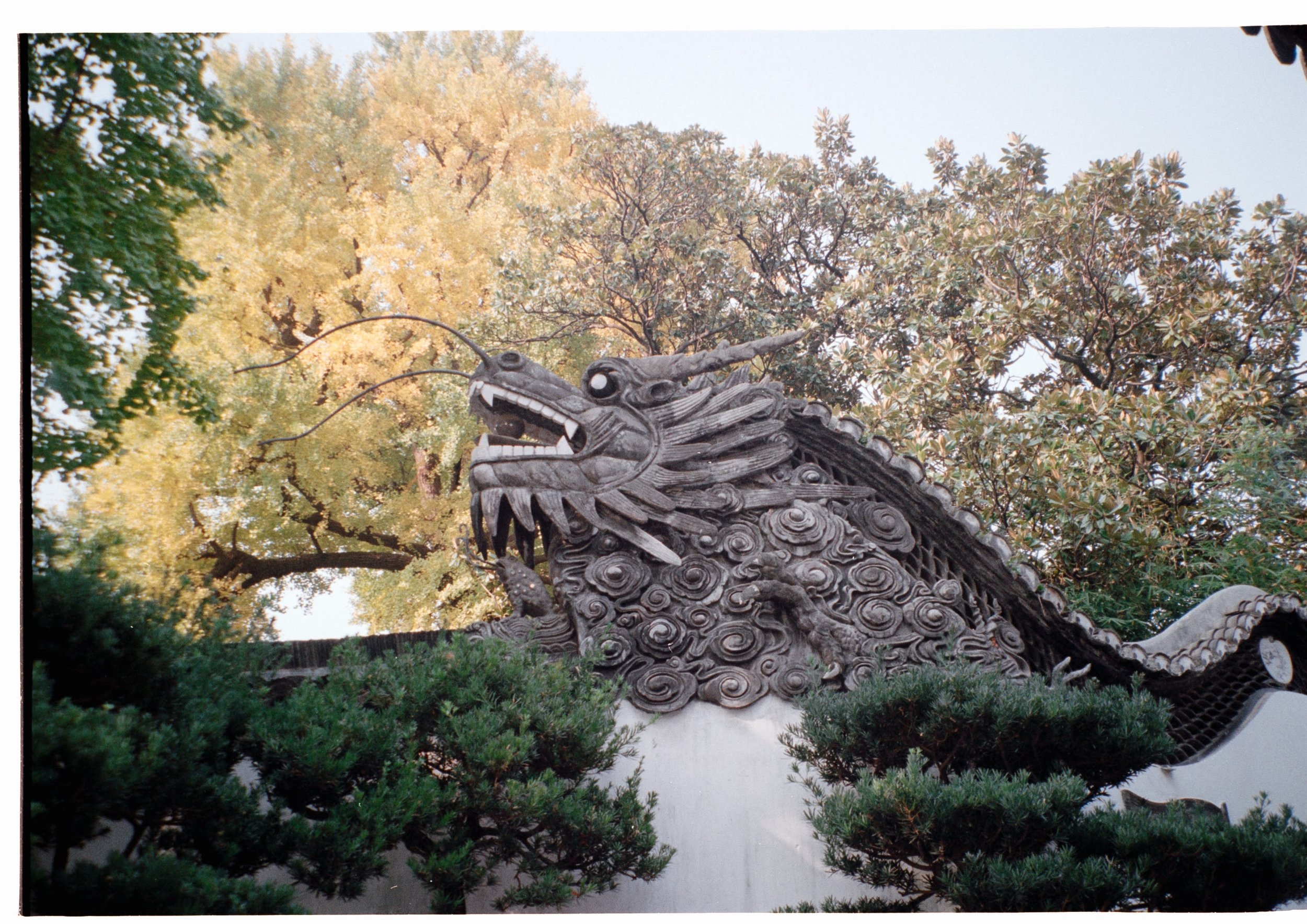 Yu Yuan Garden - Dragon Fence