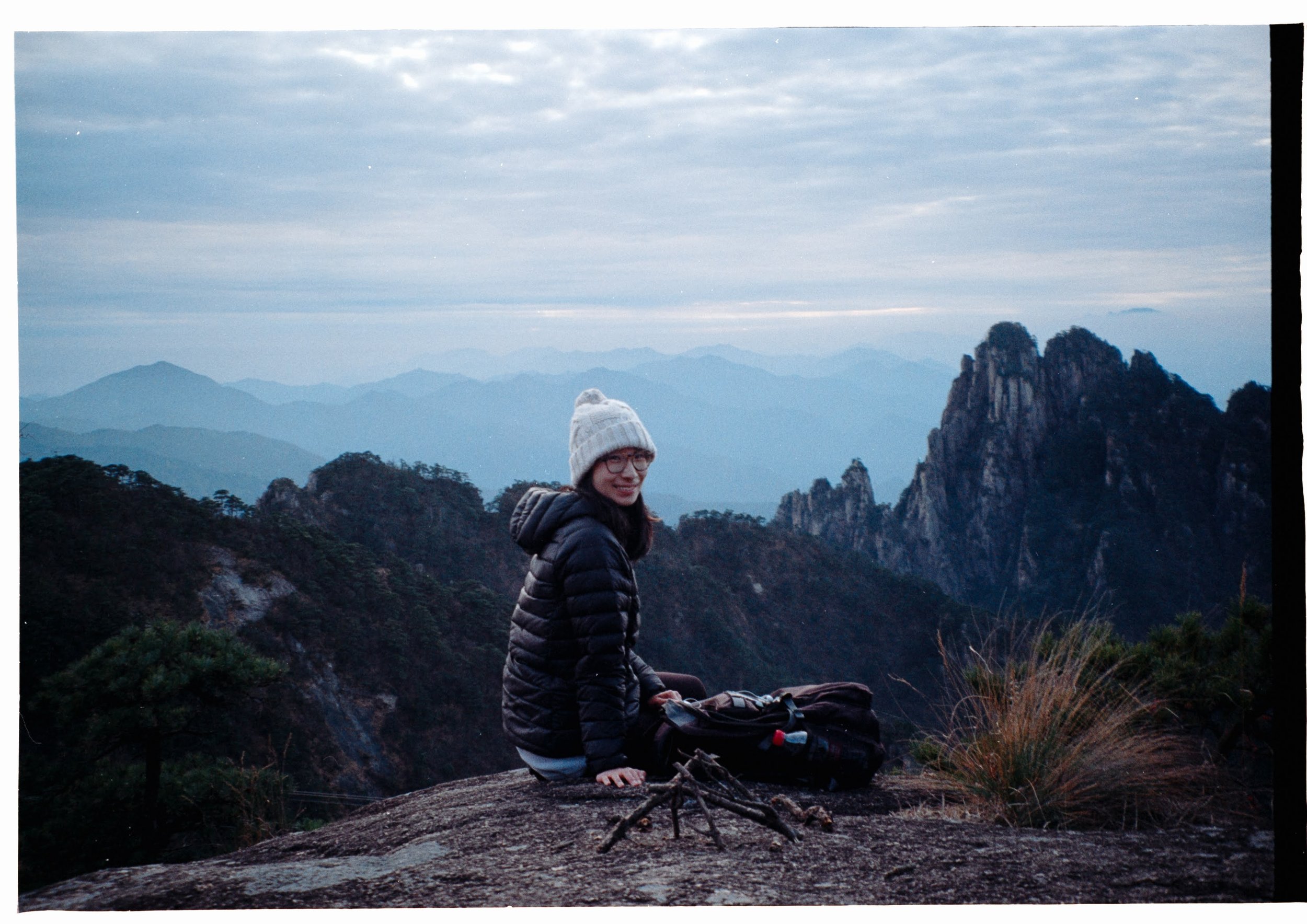 Sunset at Huangshan