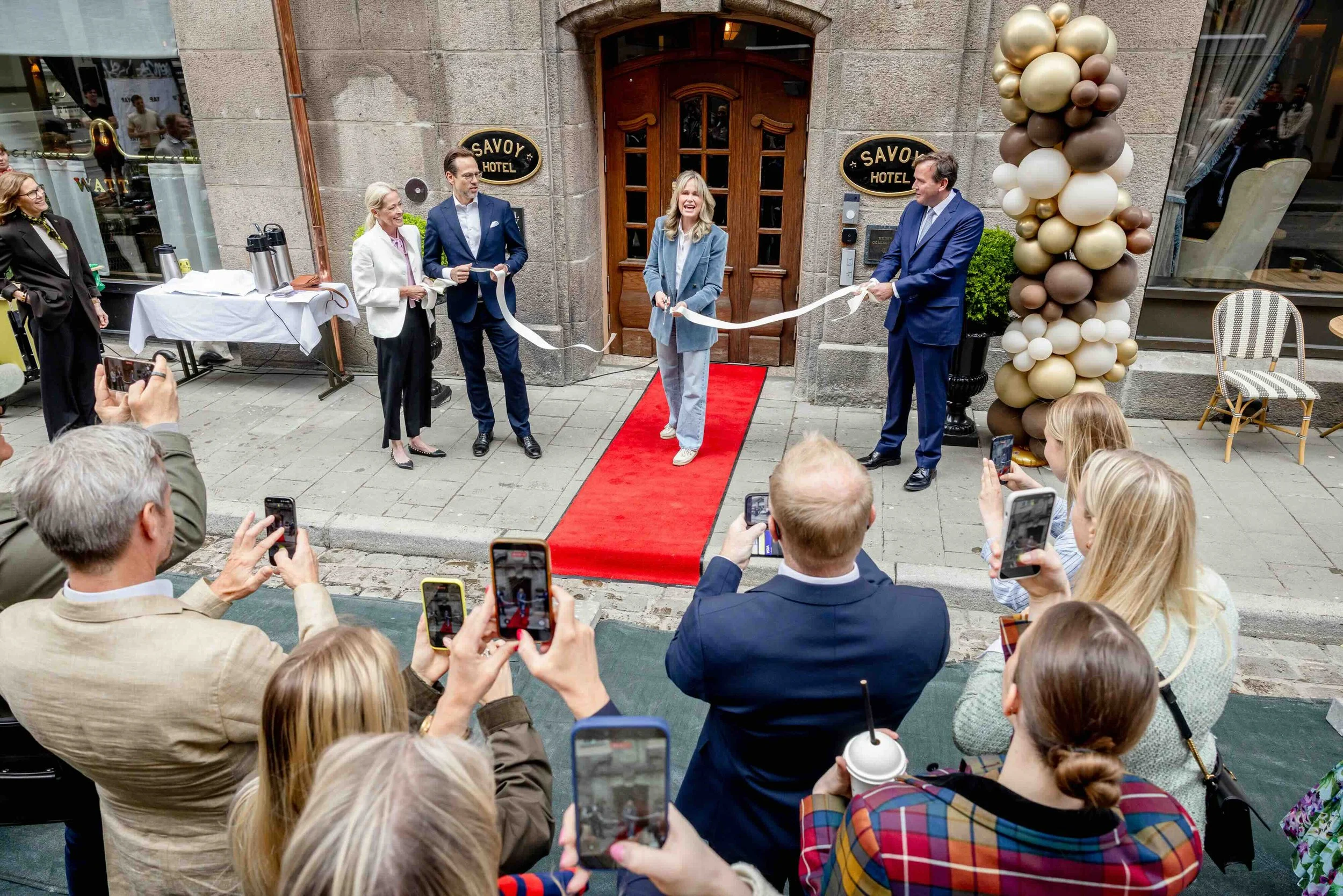 Savoy er åpnet!