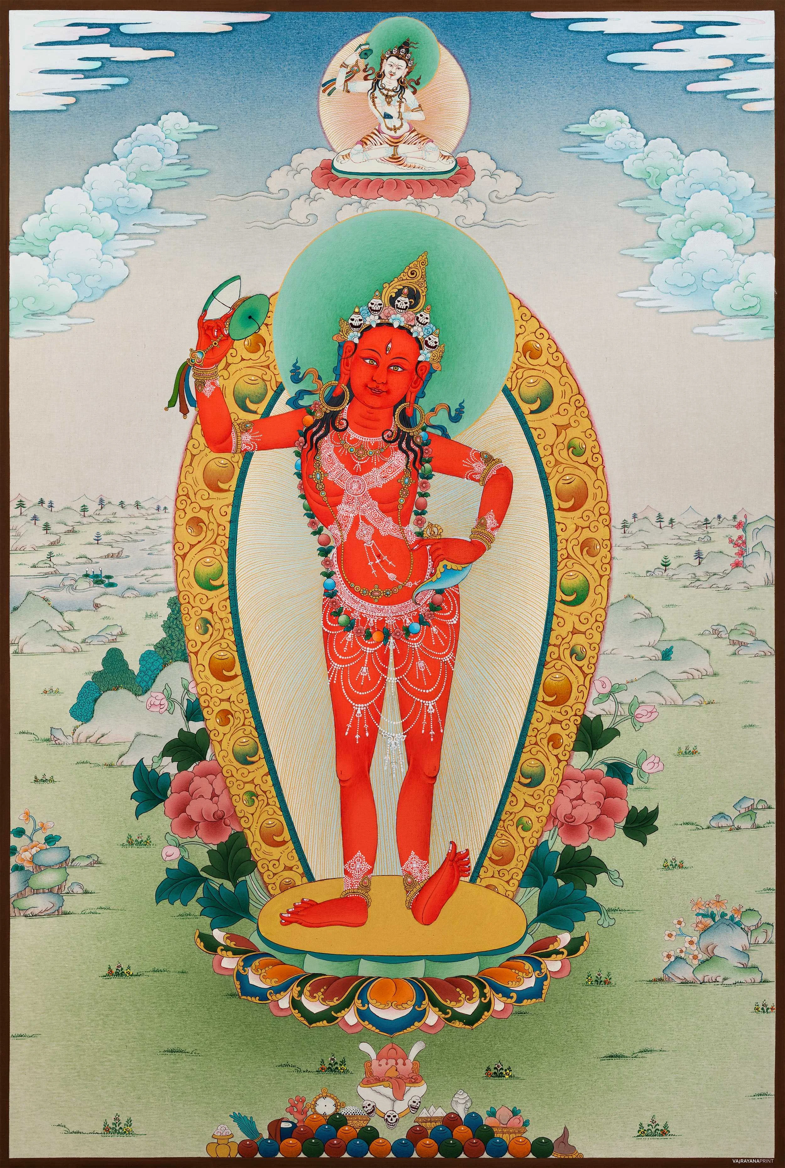The Sixteenfold Bliss: Joy, Emptiness, and the Lunar Mandala of Secret Mantra
