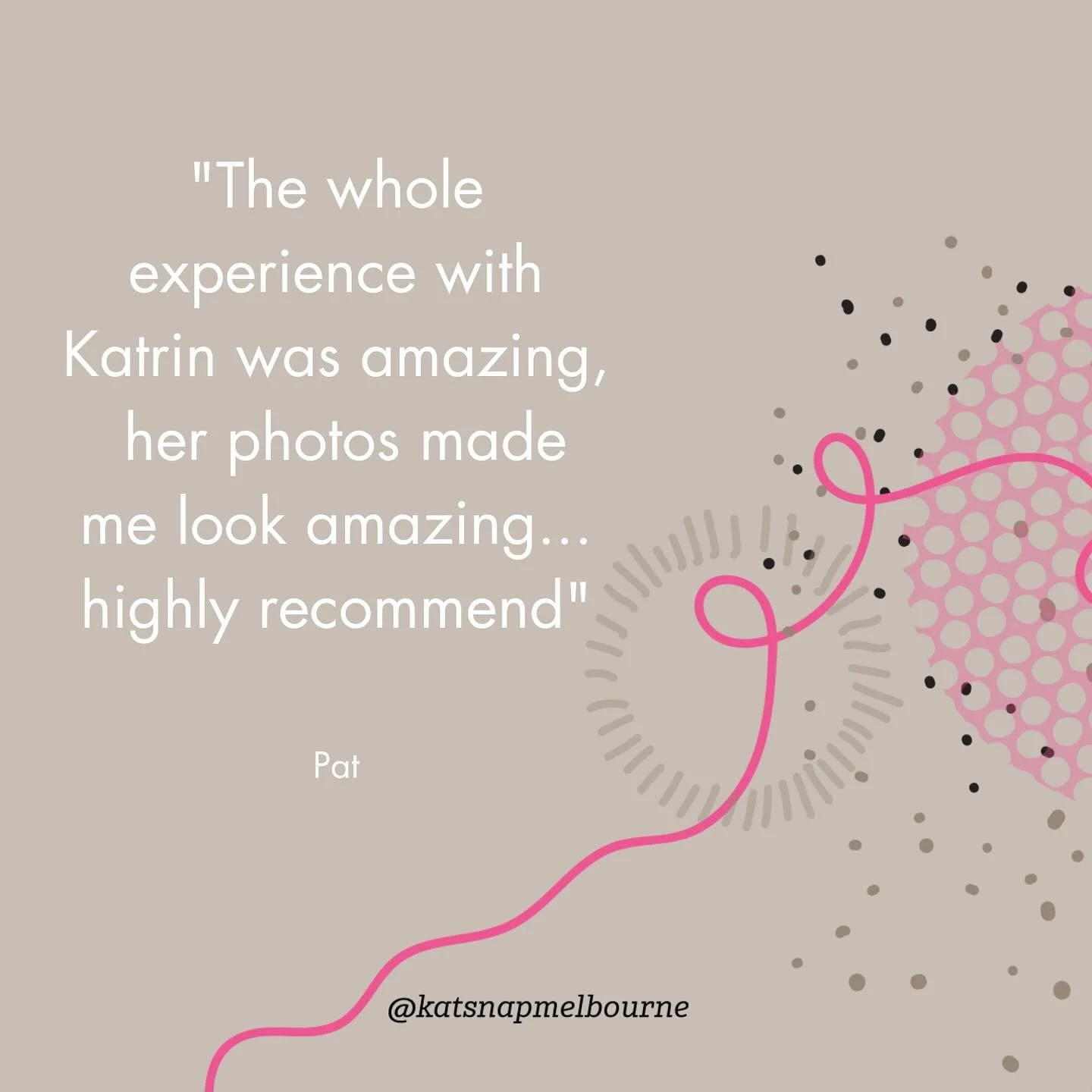 Thanks Pat ✨🙏✨ #katsnapmelbourne