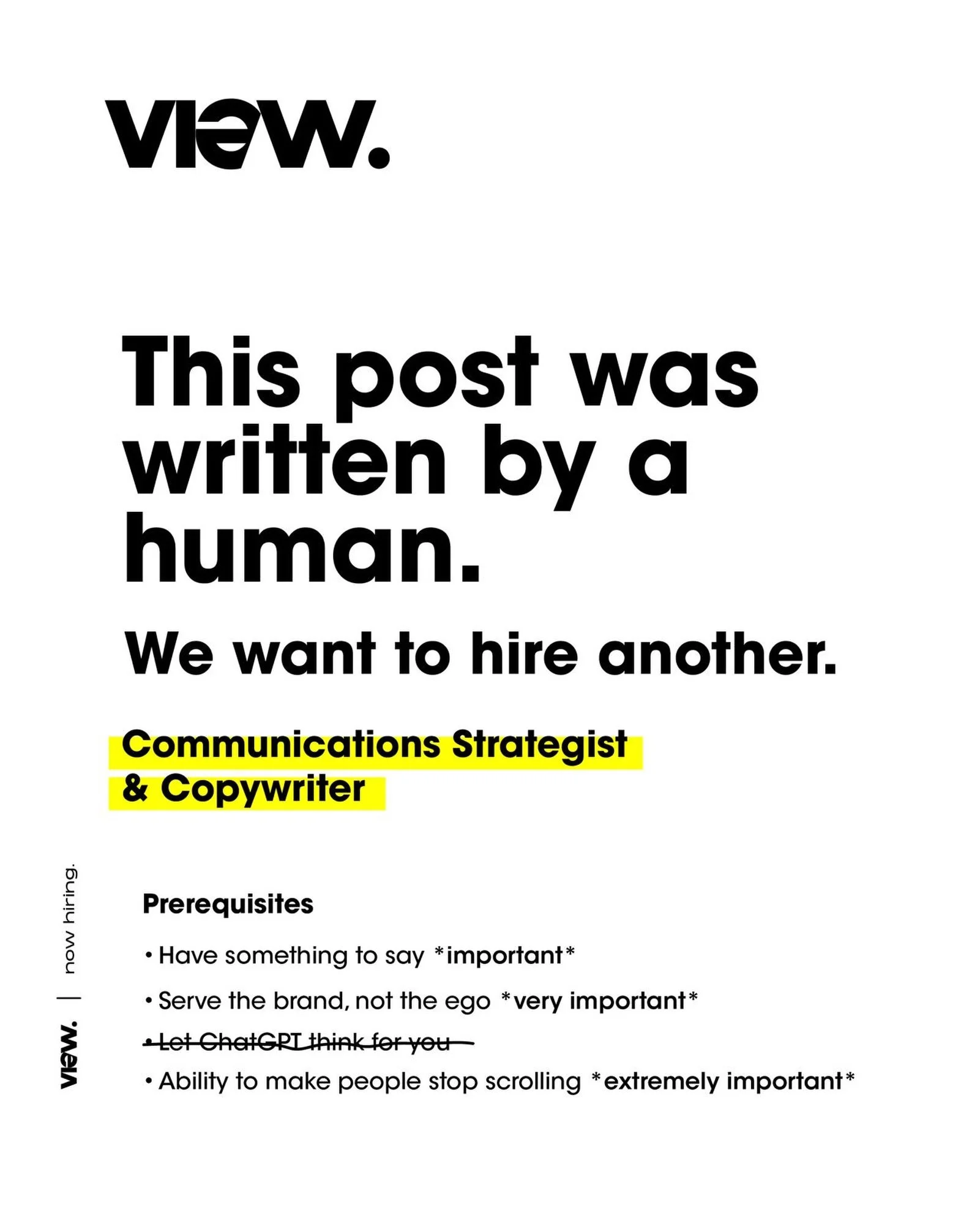 We are a design and communications studio, specialising in brand creation, innovation and event management. We work remotely, meet up on WhatsApp, and there&rsquo;s no such thing as standard procedures. Not yet.

We need someone to manage our clients