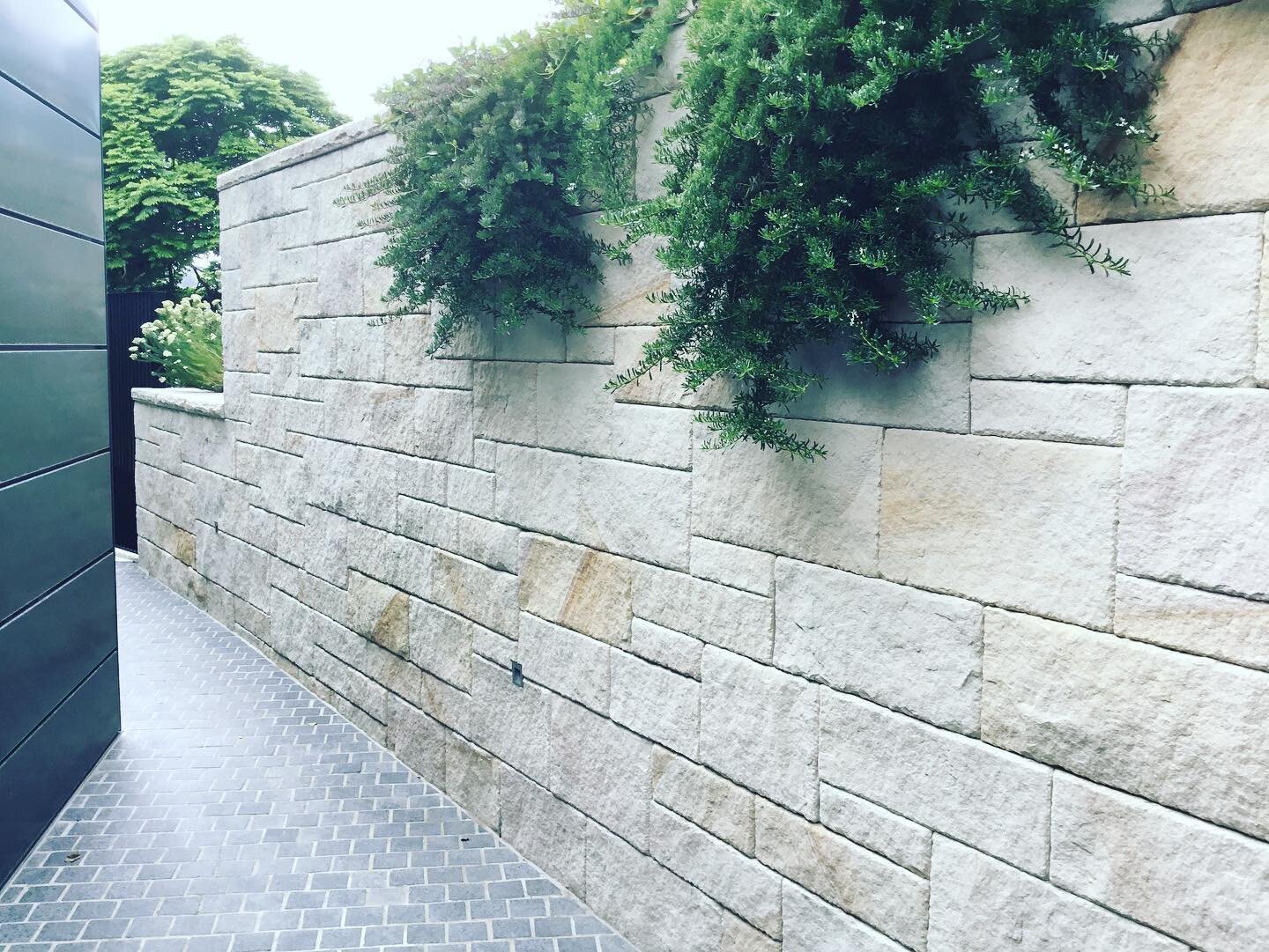 ◾️CASTLECRAG PROJECT ◾️
Random square with a bush hammered edge. We love this style and working with Artistry in sandstone.