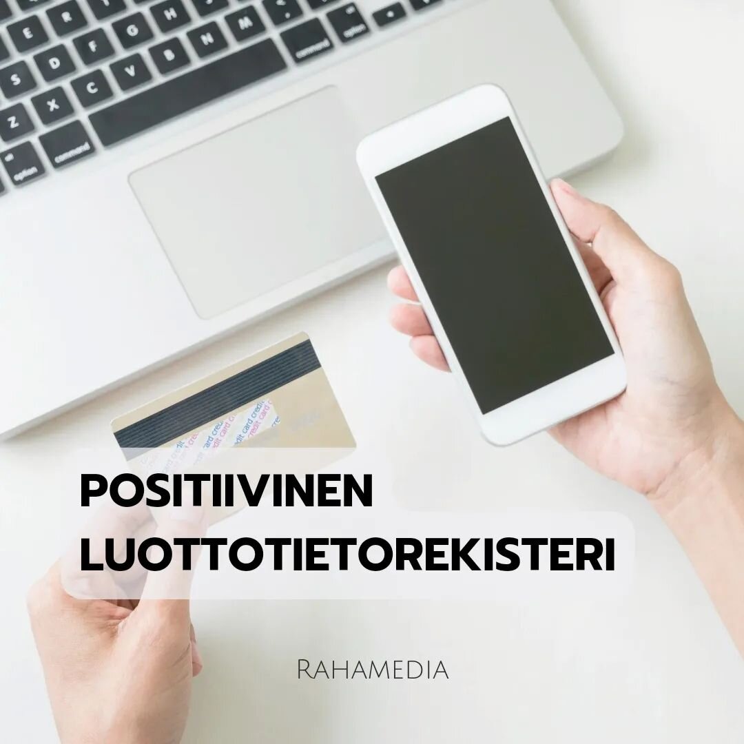 Positiivinen luottotietorekisteri on uusi rekisteri, joka ker&auml;&auml; tietoja yksityishenkil&ouml;iden luotoista ja tuloista.

Sen tarkoituksena on:
✔ torjua kotitalouksien ylivelkaantumista
✔ parantaa luotonantajien kyky&auml; arvioida luotonhak