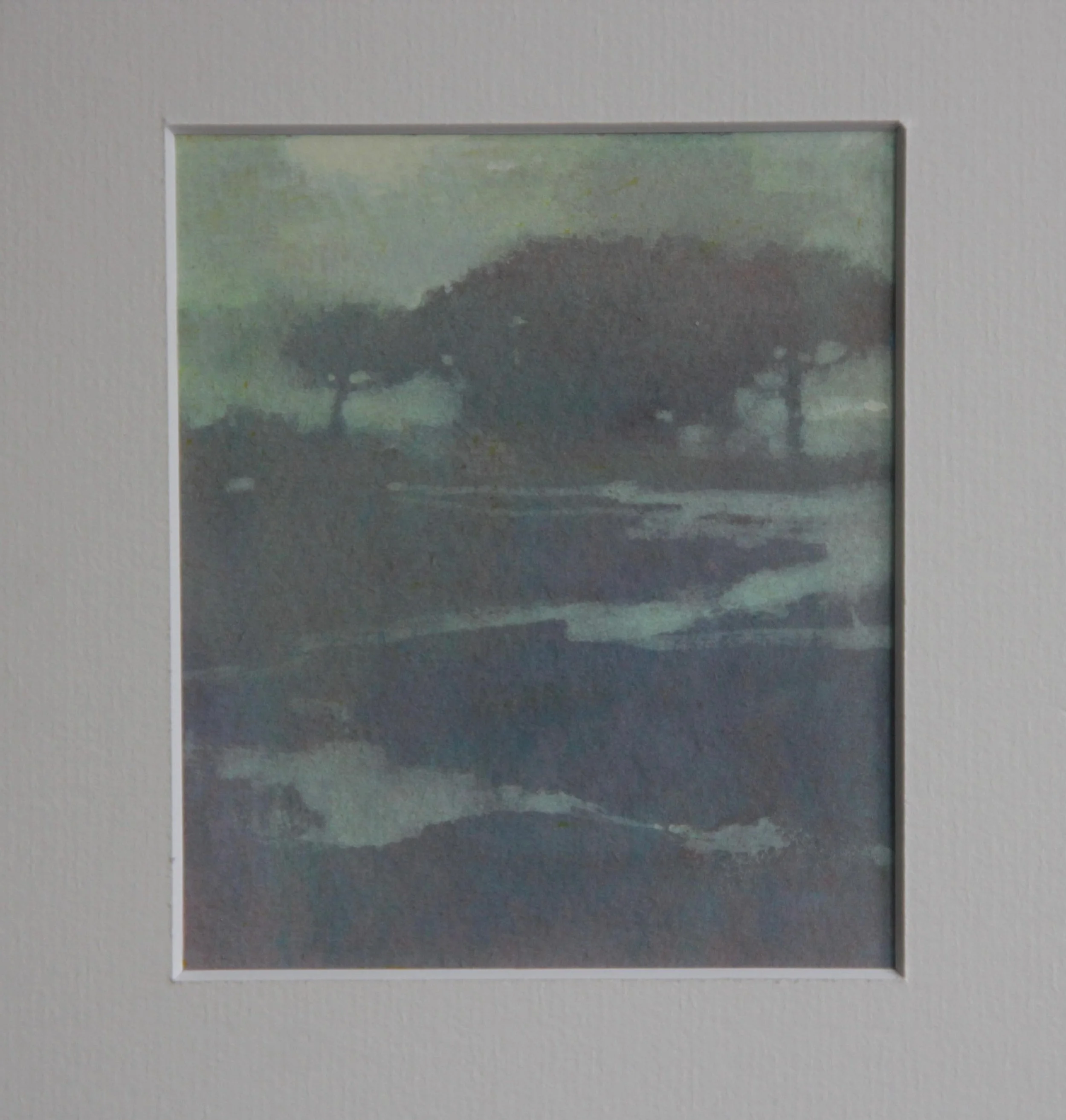 ”Meadow,Evening”
11x9.5cm.
