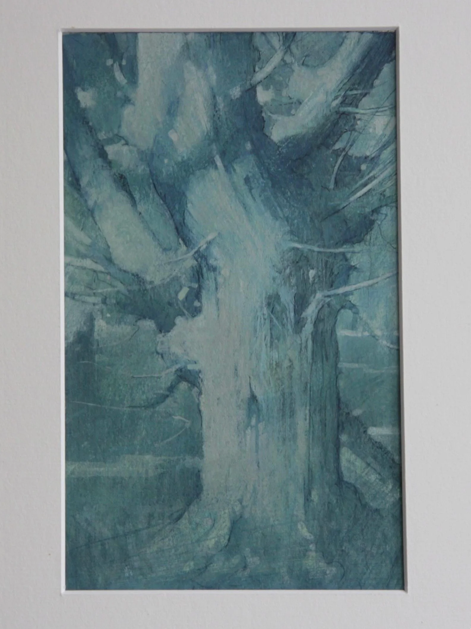 “Late Evening in the Forest”
12x20cm. 