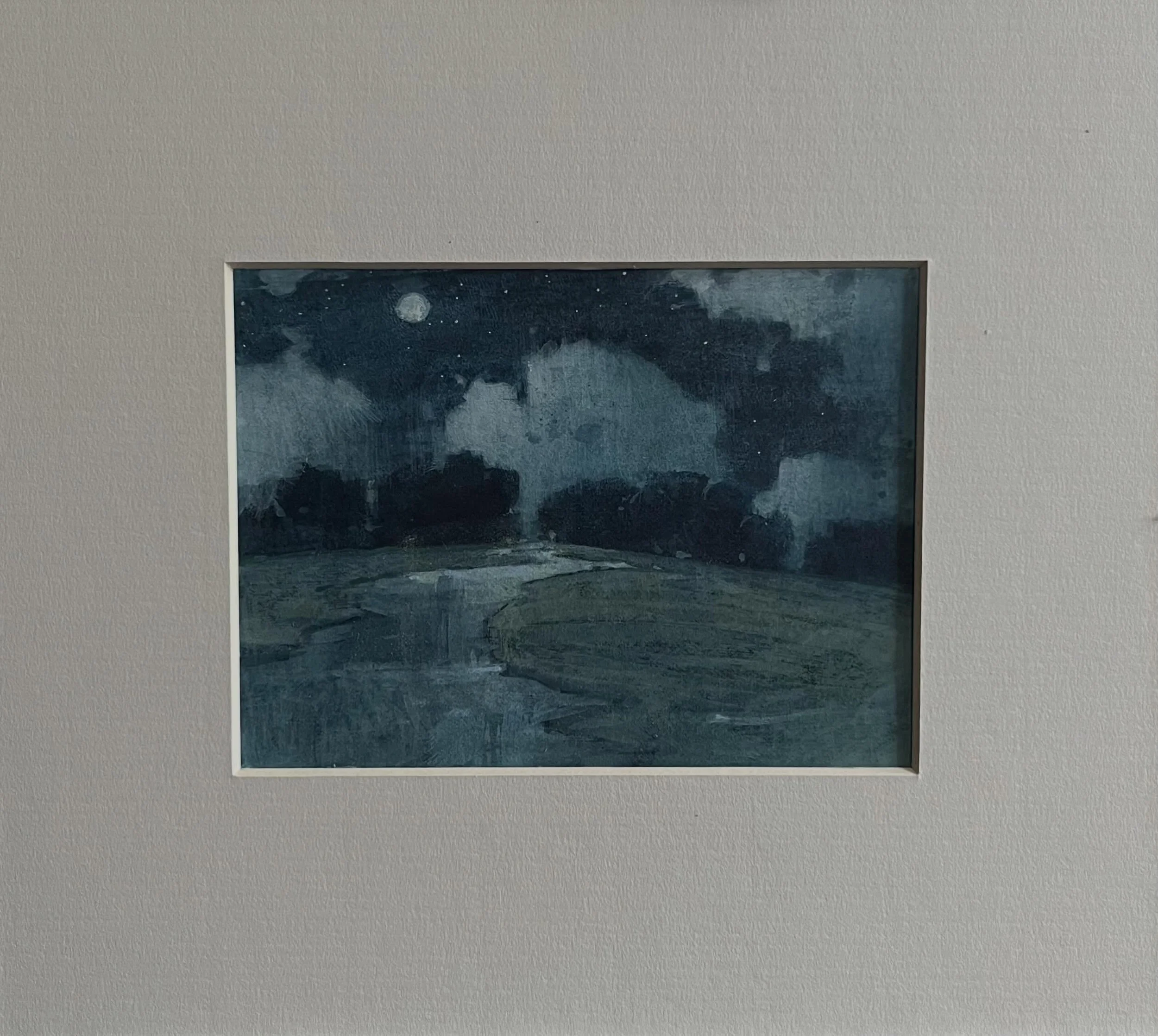 "Night #1"
14x10cm. Plus Passpartout.2026