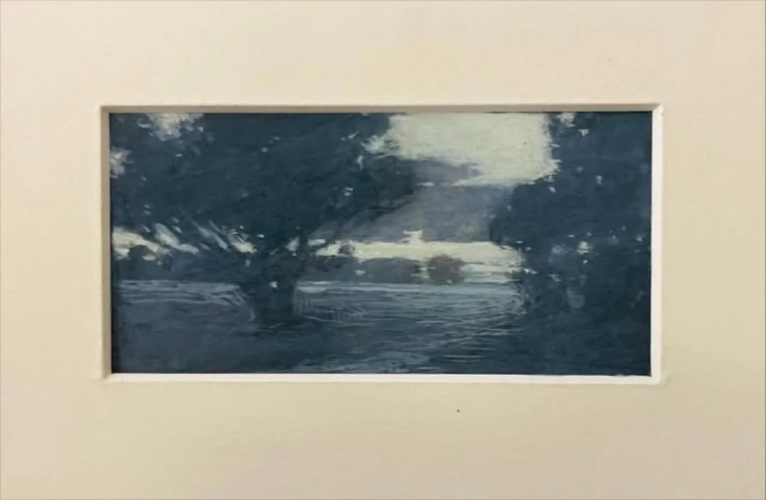 Gouache painting # 16-7x12cm. SOLD 🔴