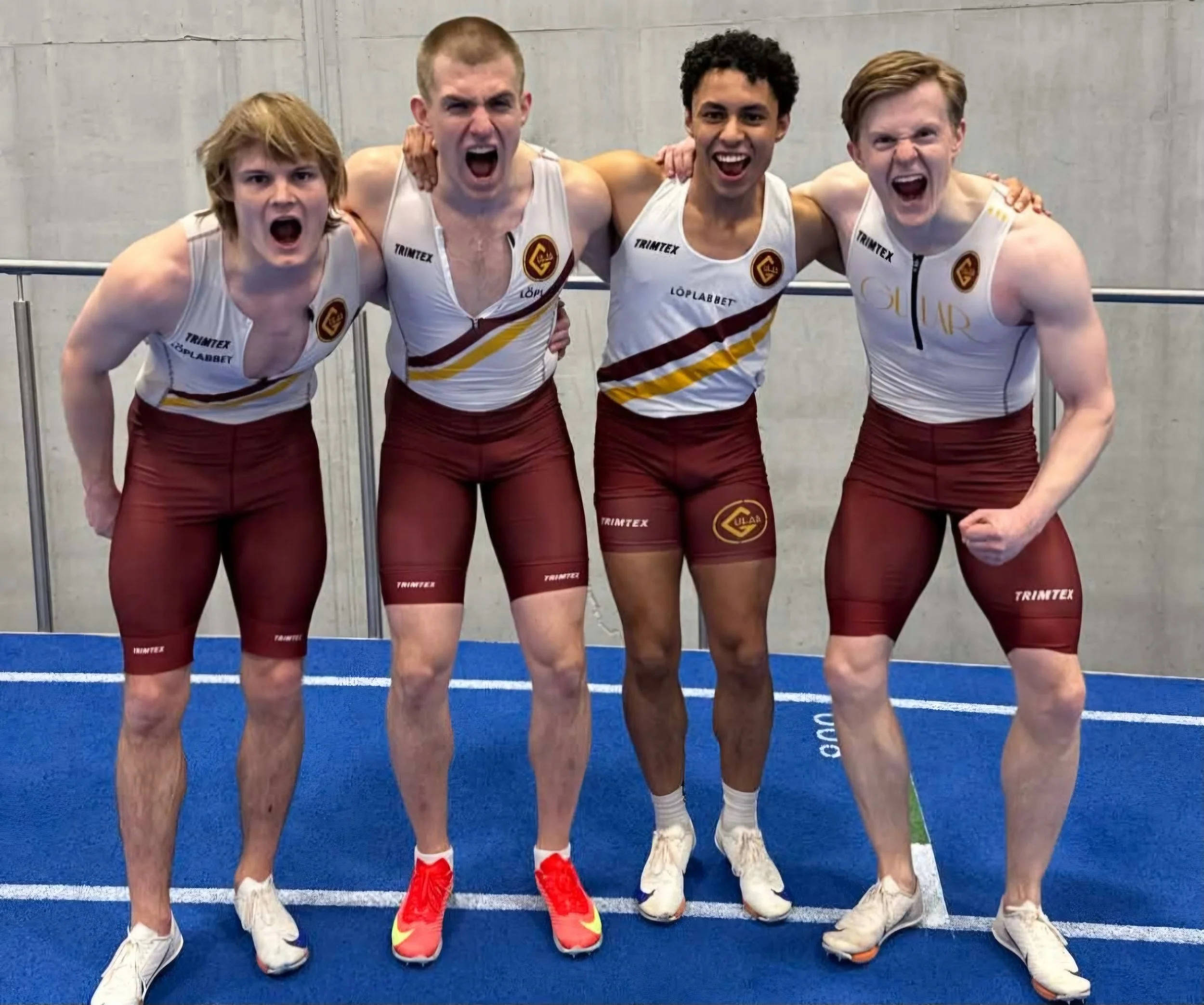 Norsk bestenotering på 4x400m