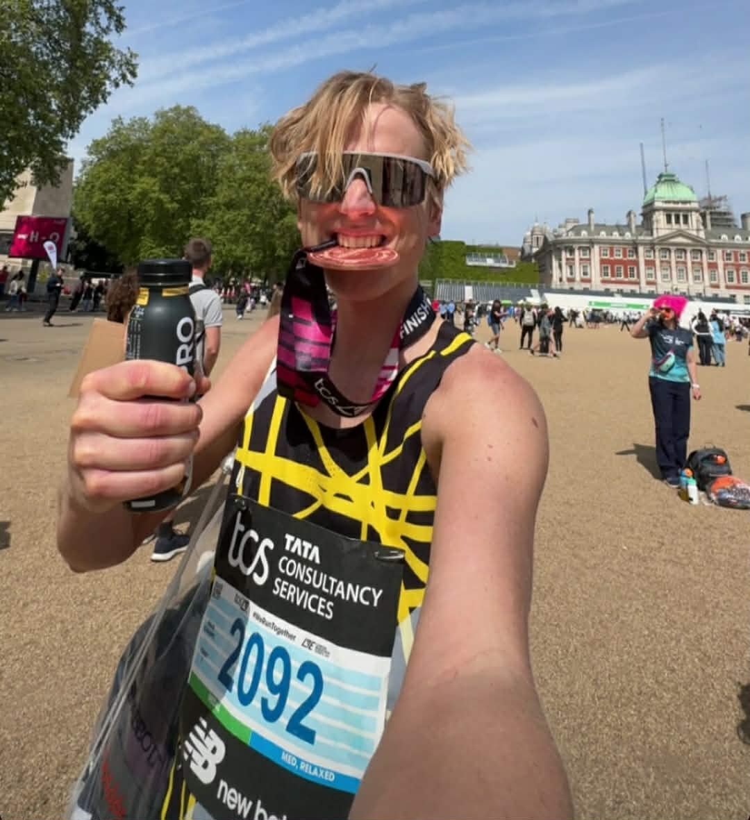 Nikolas Jon Aarland i London Marathon