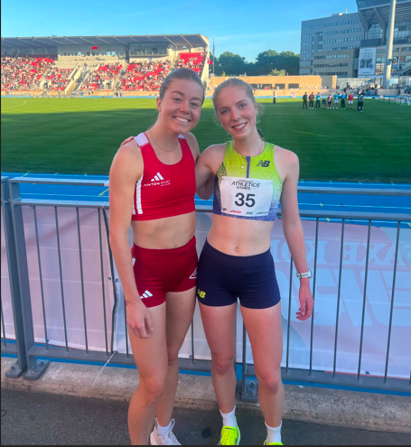 Andrea Nygård Vie med nasjonal topptid på 3000m hinder