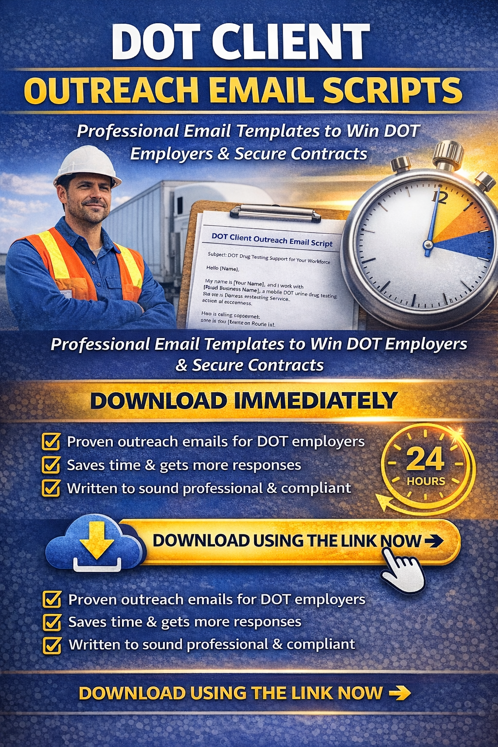 DOT Client Outreach Email Scripts