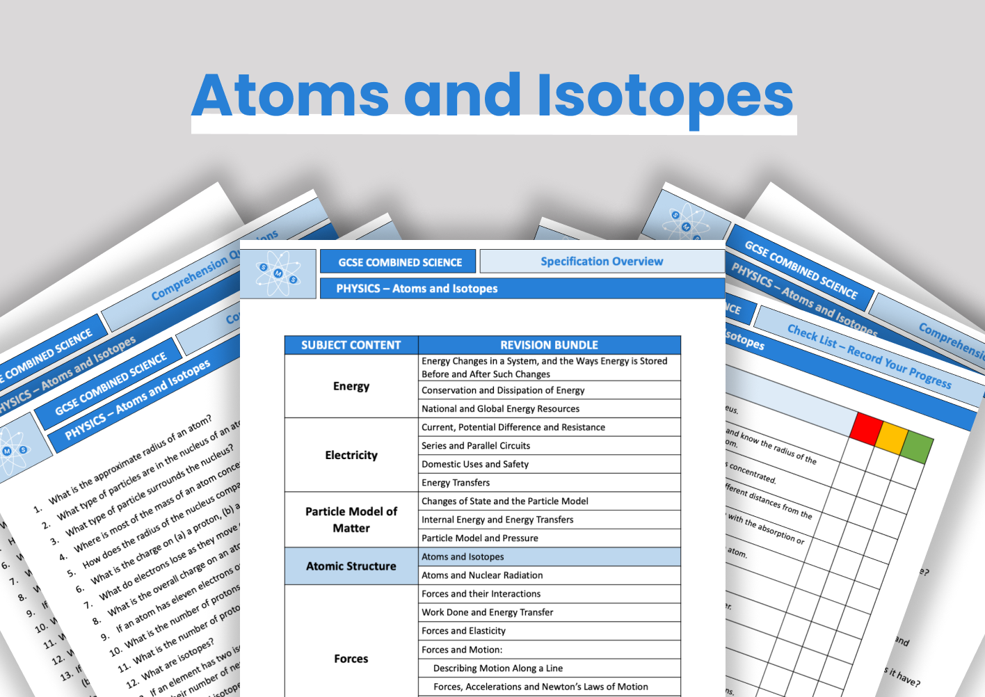 Atoms & Isotopes