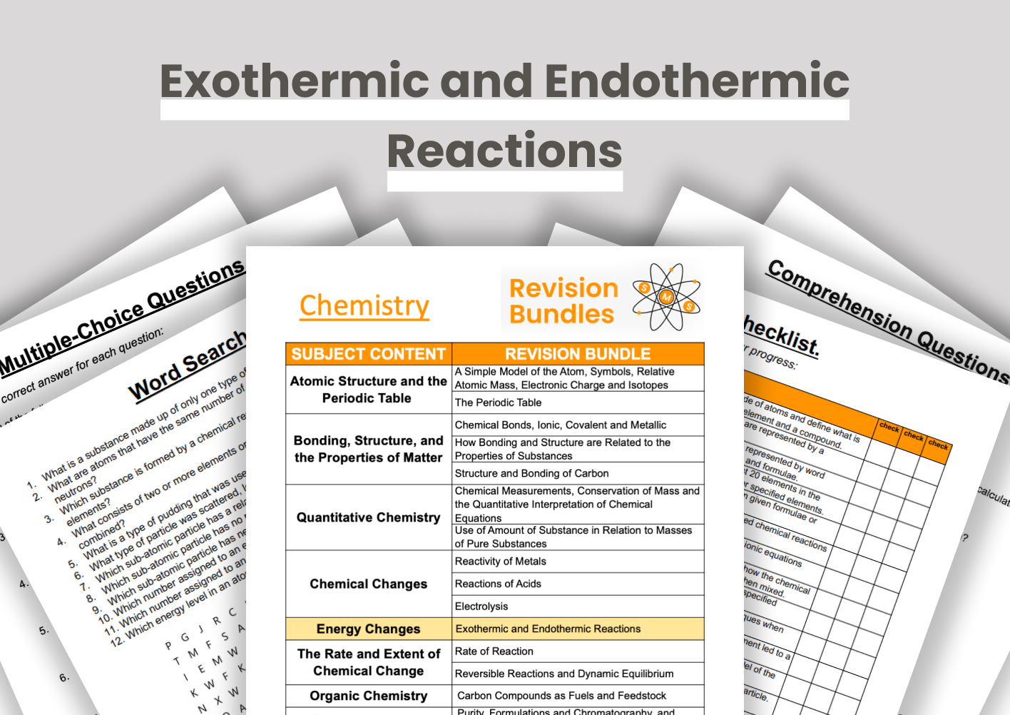 Exothermic & Endothermic Reactions