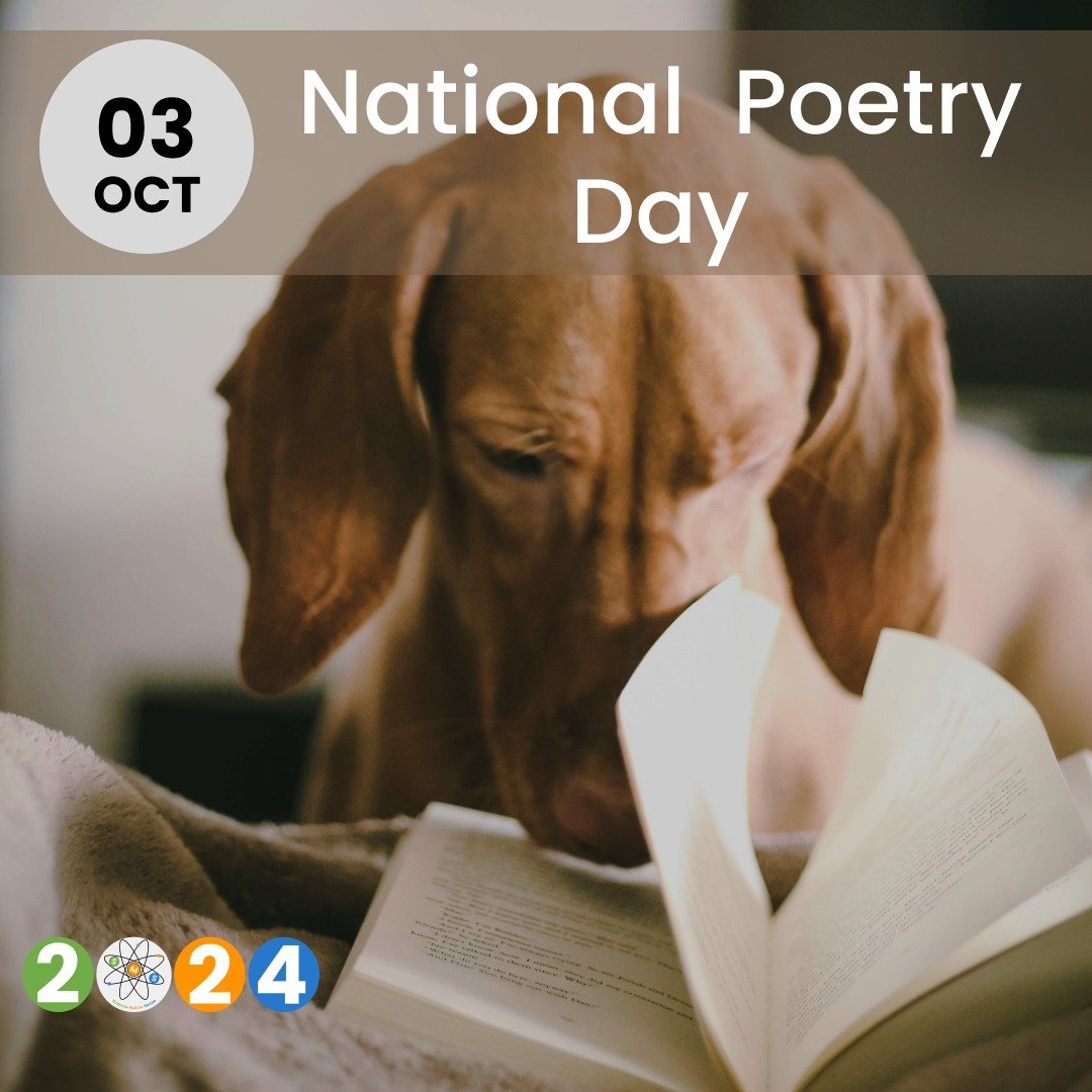 ✒️ National Poetry Day 2024 is celebrated on Thursday 3 October and is a day to highlight the impact poetry has on people's lives.

🔢 Each year has a different theme, and this year's theme is 'counting'

We have tried to write you a poem on this the