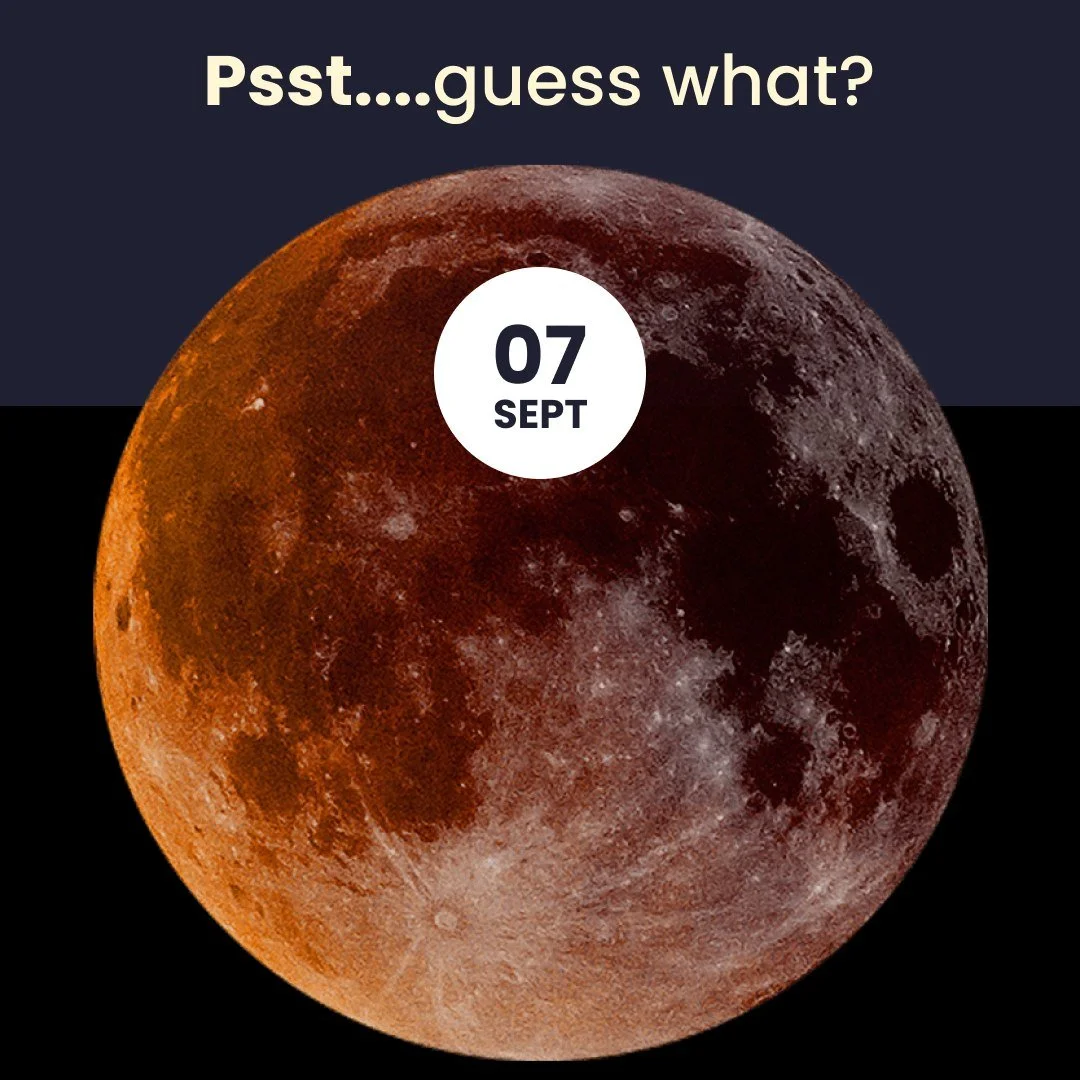 🌝 Tomorrow evening is a blood moon total lunar eclipse! The UK is the best place to view it- so be outside at 7.30pm Sunday evening and look to the East near the horizon. 

🐺 But remember, &quot;It's a full moon tonight and that's when all the weir