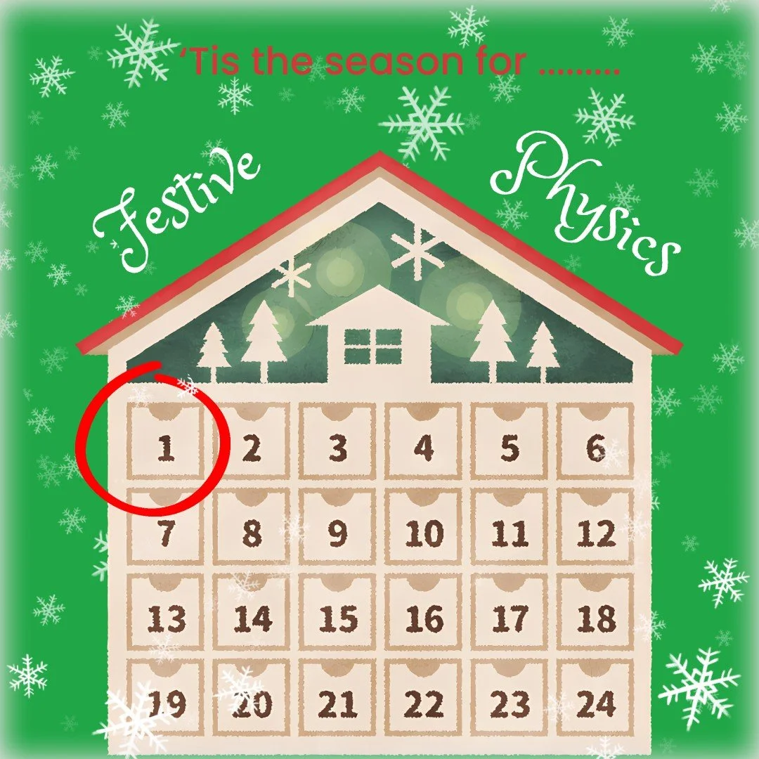 🎄⭐️ Yes- it's that time of year again - when we at Science Makes Sense try to cram all the joys of Science and Christmas into just 24 posts!

💡🚥We hope you enjoy our festive offering today and don't get your lights in a tangle!

✅ Countdown with u