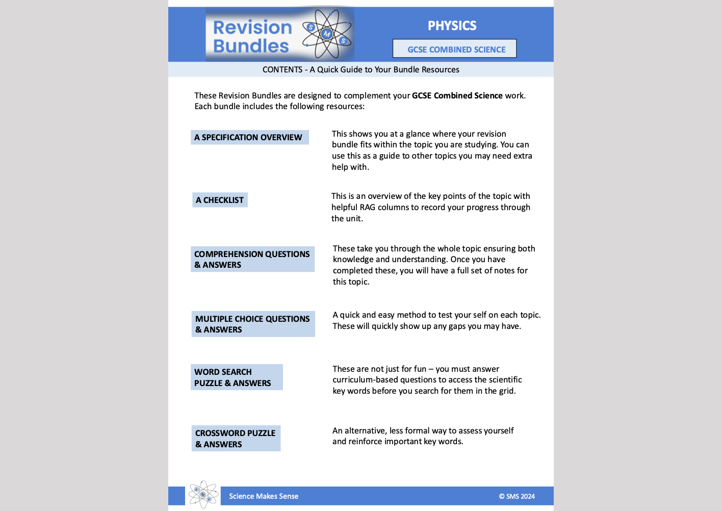 Guide to Contents - Physics.png
