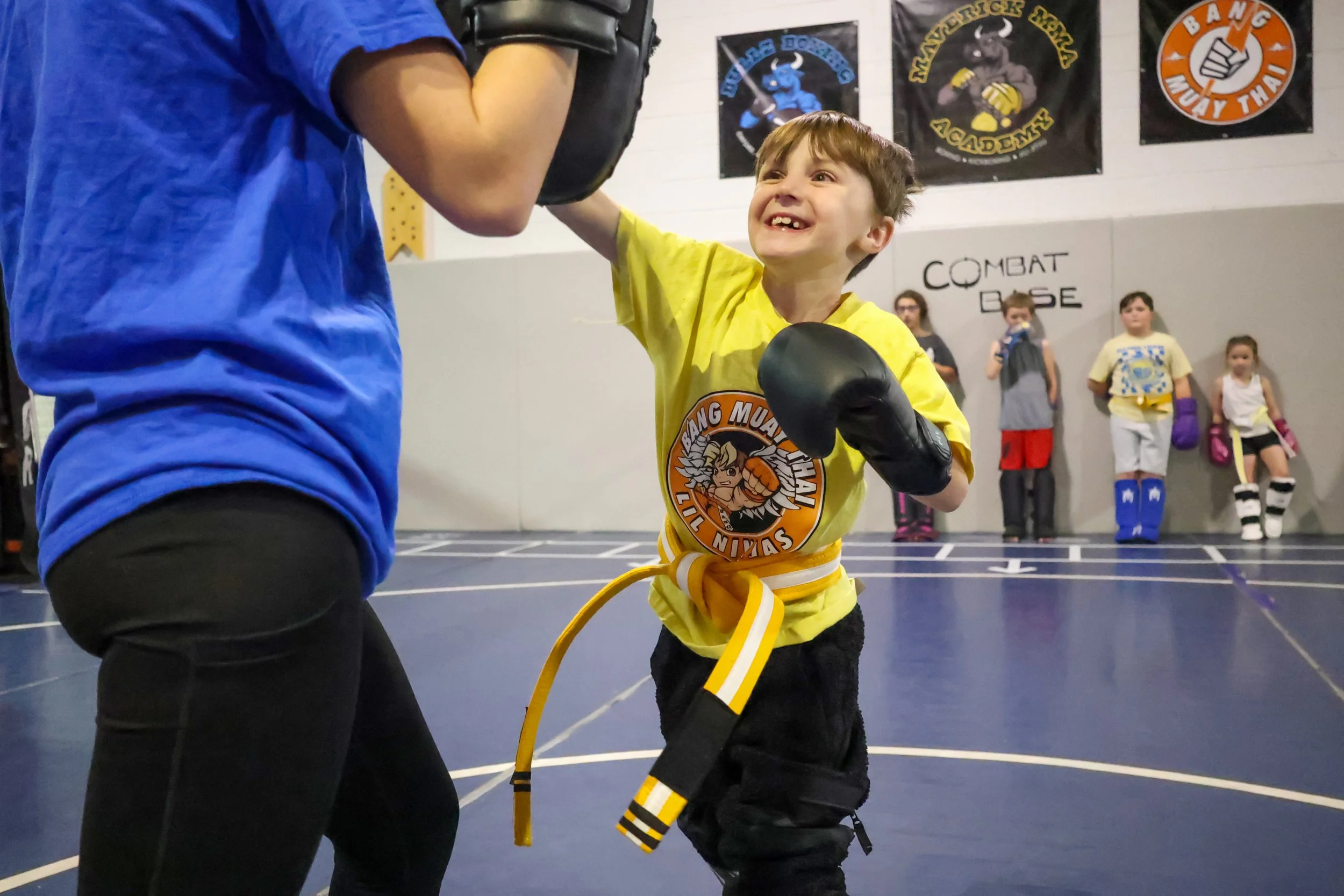 Lil' Ninjas Belt Testing