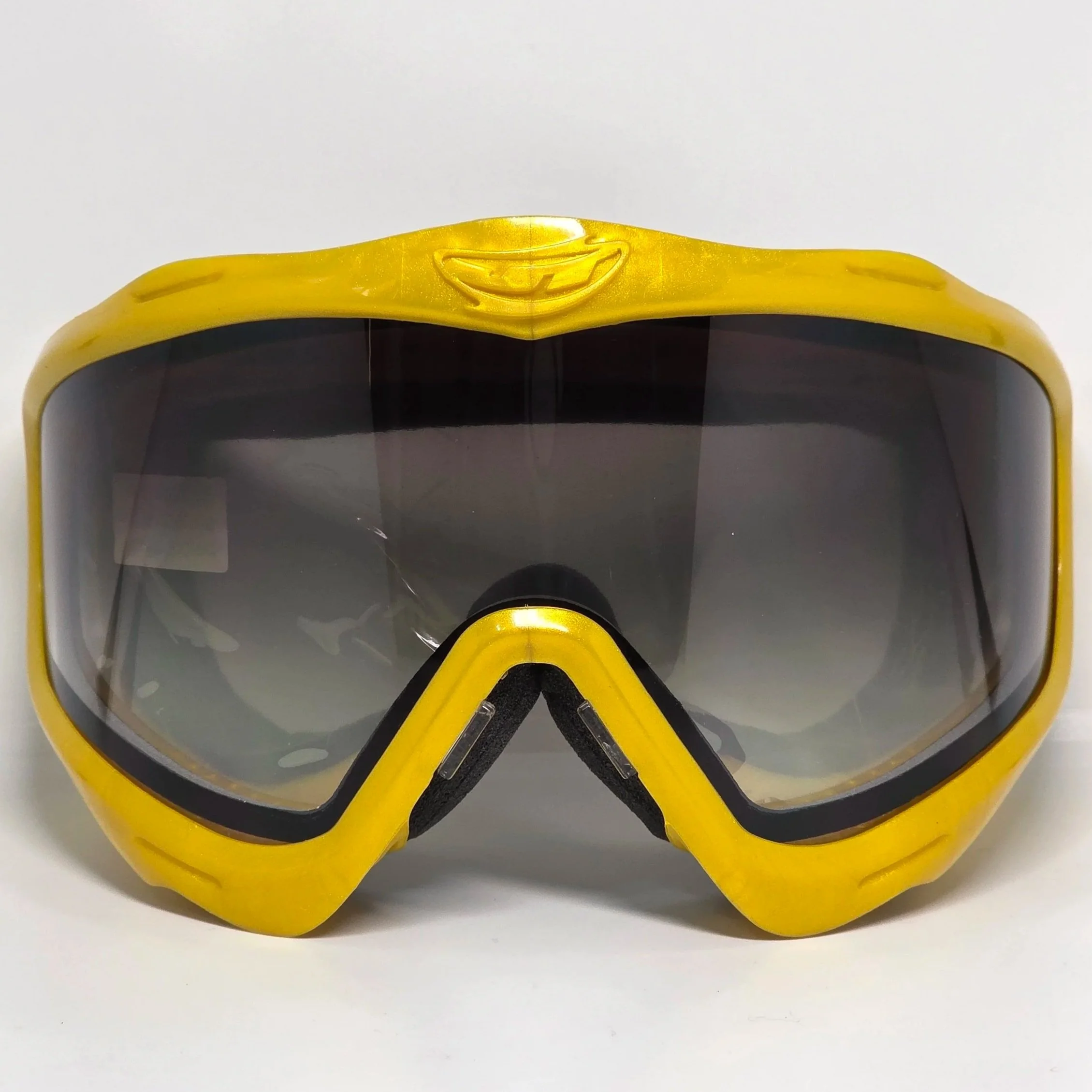 JT - Used OG era Yellow / Gold Proflex Frames + New fade smoked lens