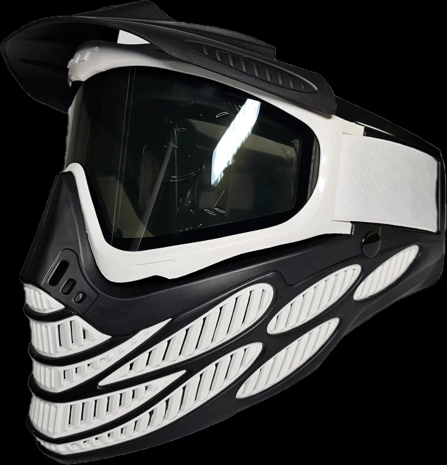 OG or GI F8 white and black?

Build: 
GI Flex 8 white/black
GI White frames 
GI F8 black visor
33 Thread "SnowBlind" mask strap
Smoked lens