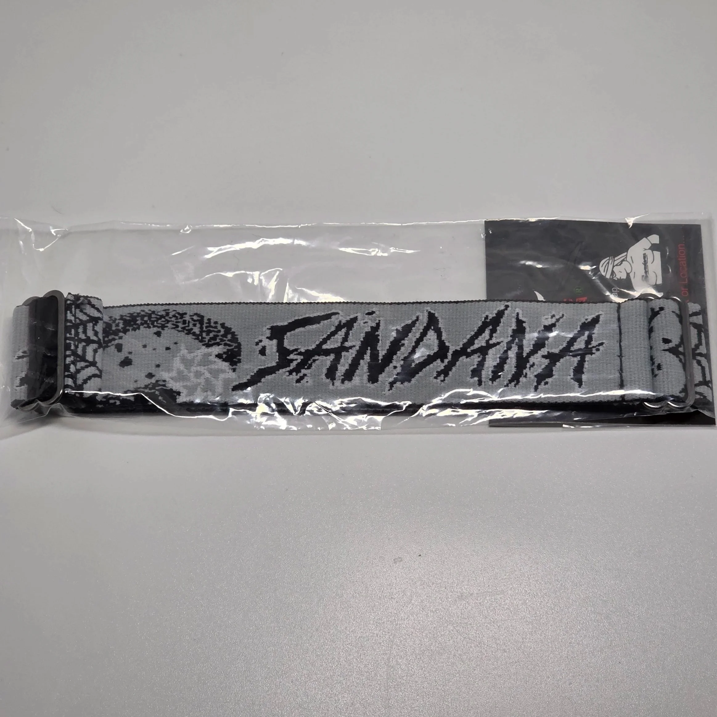Sandana - SS Grey woven mask strap - Limited Edition